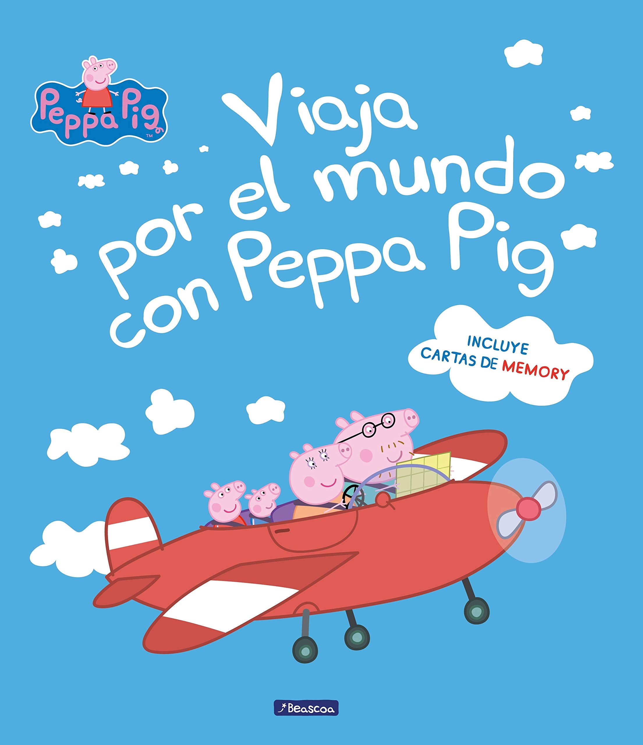 Peppa Pig. Un cuento - Viaja por el mundo con Peppa Pig: (incluye cartas de memory) book