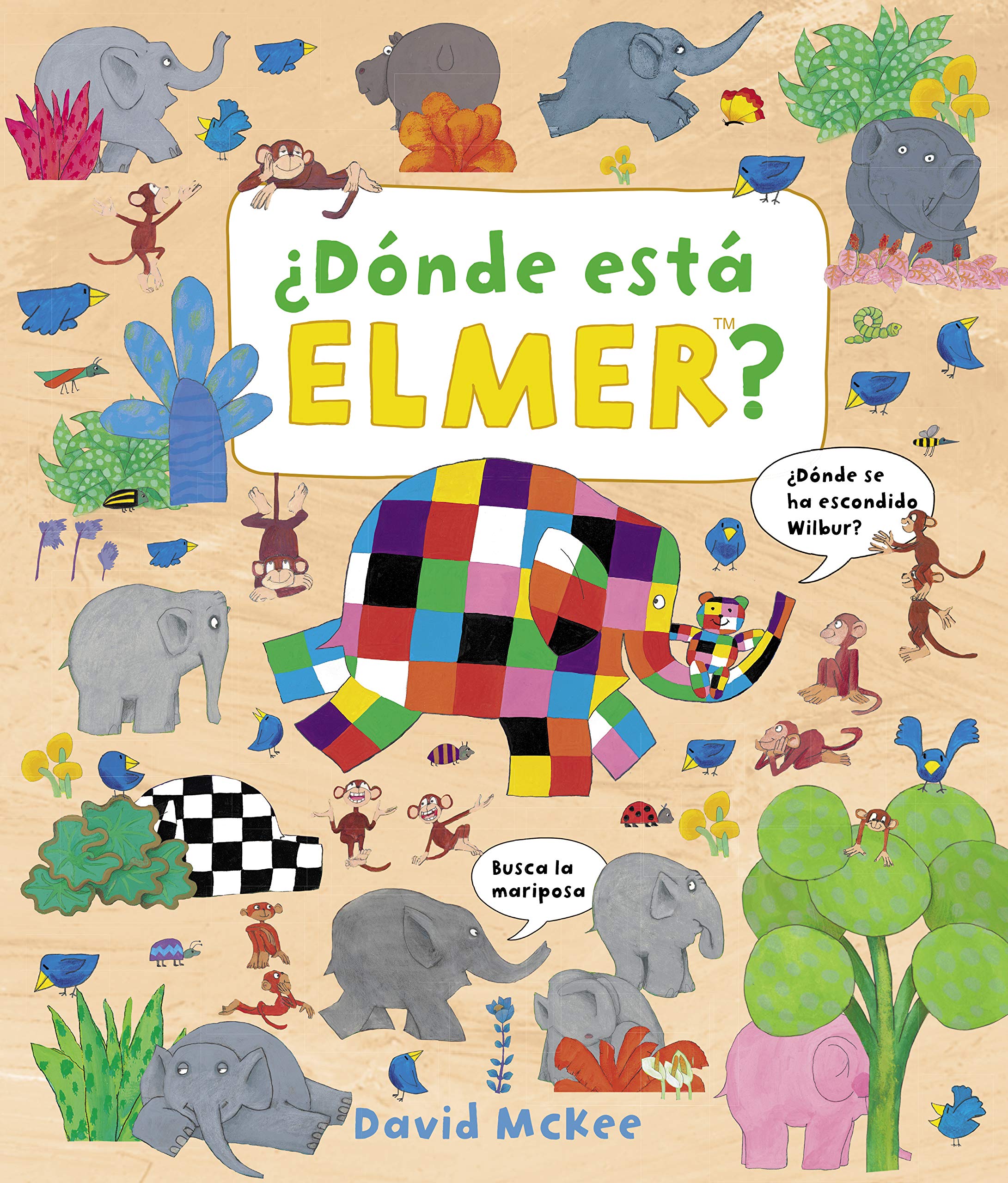 Elmer. Libro juguete - Busca y encuentra. ¿Dónde está Elmer? book