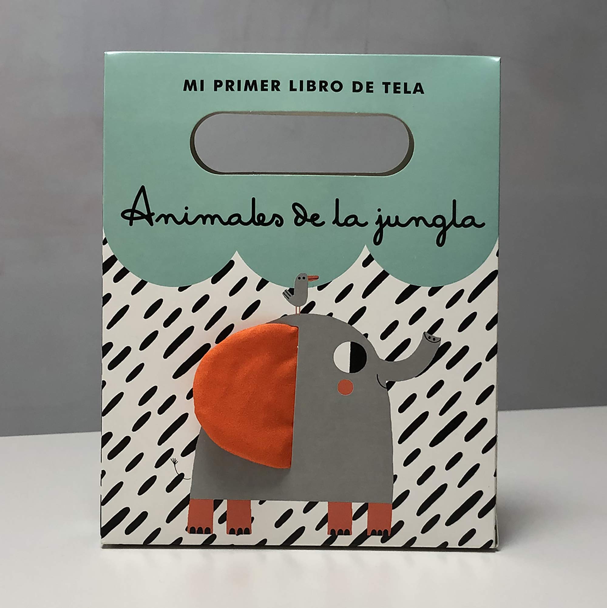 Animales de la jungla: El primer libro de tela para tu bebé (Pequeñas manitas) Parents & Children