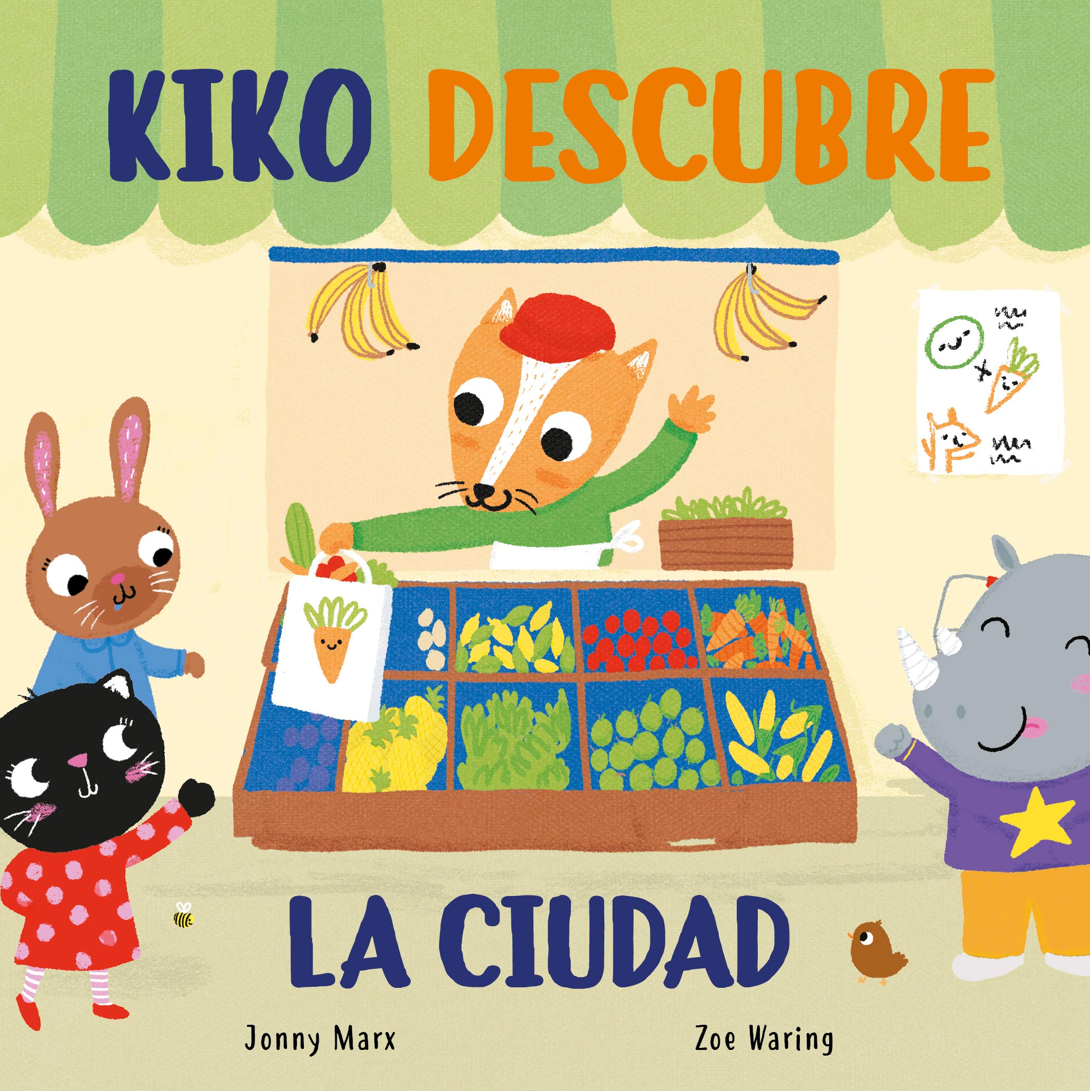 Kiko descubre la ciudad (Abre y descubre. Libro de cartón con solapas) book