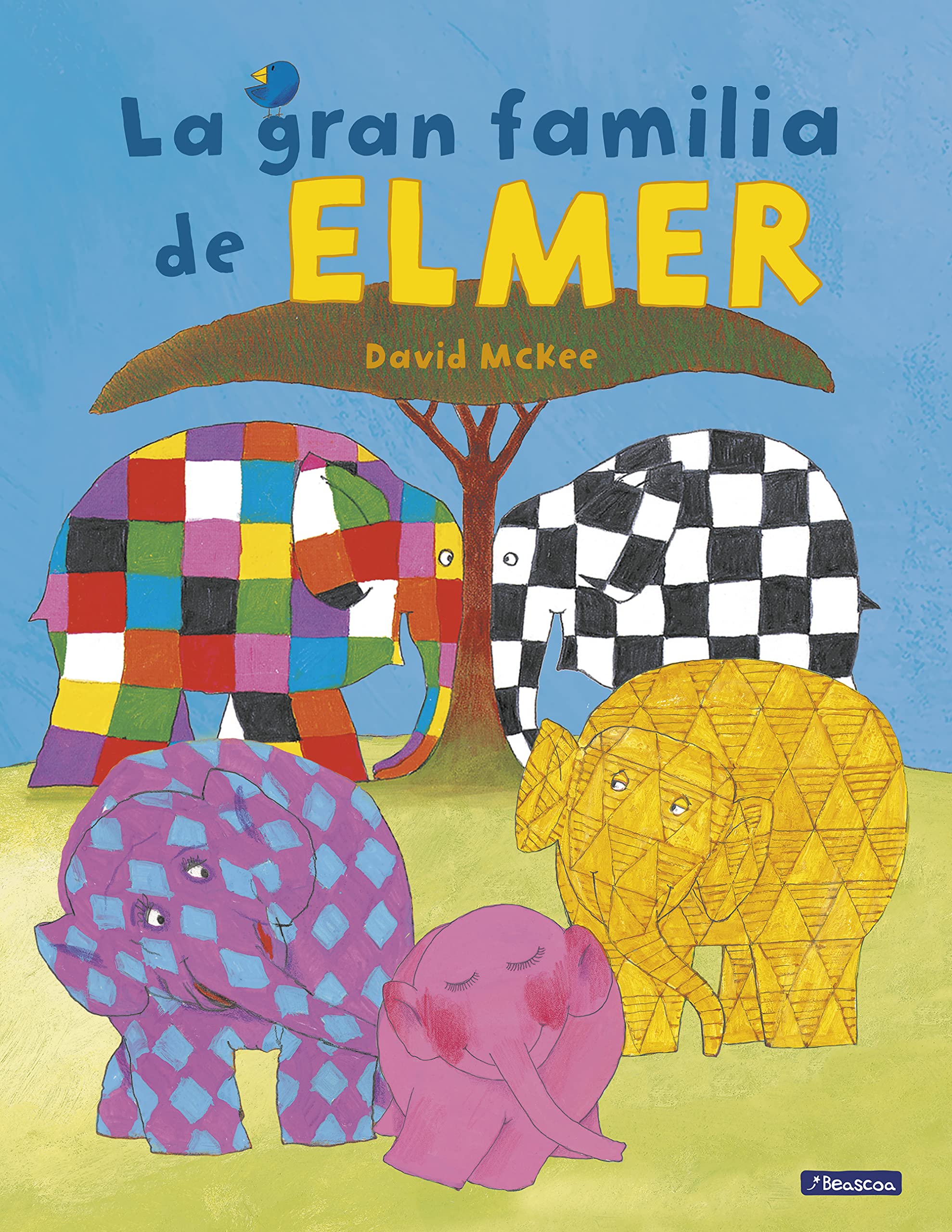 Elmer. Un cuento - La gran familia de Elmer book