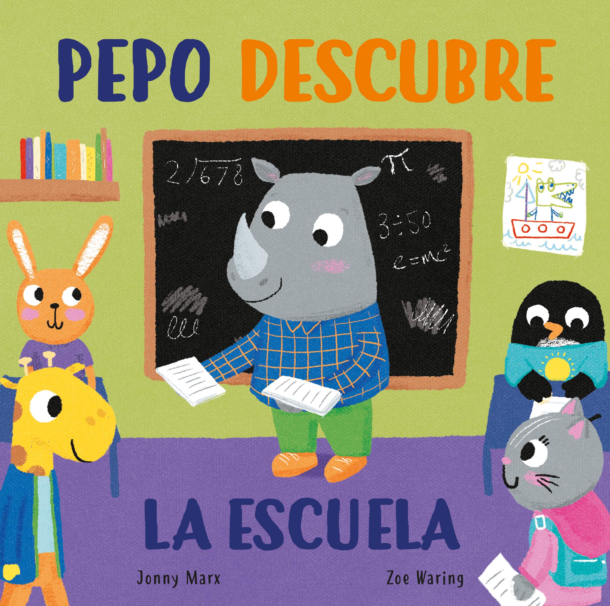 Pepo descubre la escuela (Abre y descubre. Libro de cartón con solapas) book