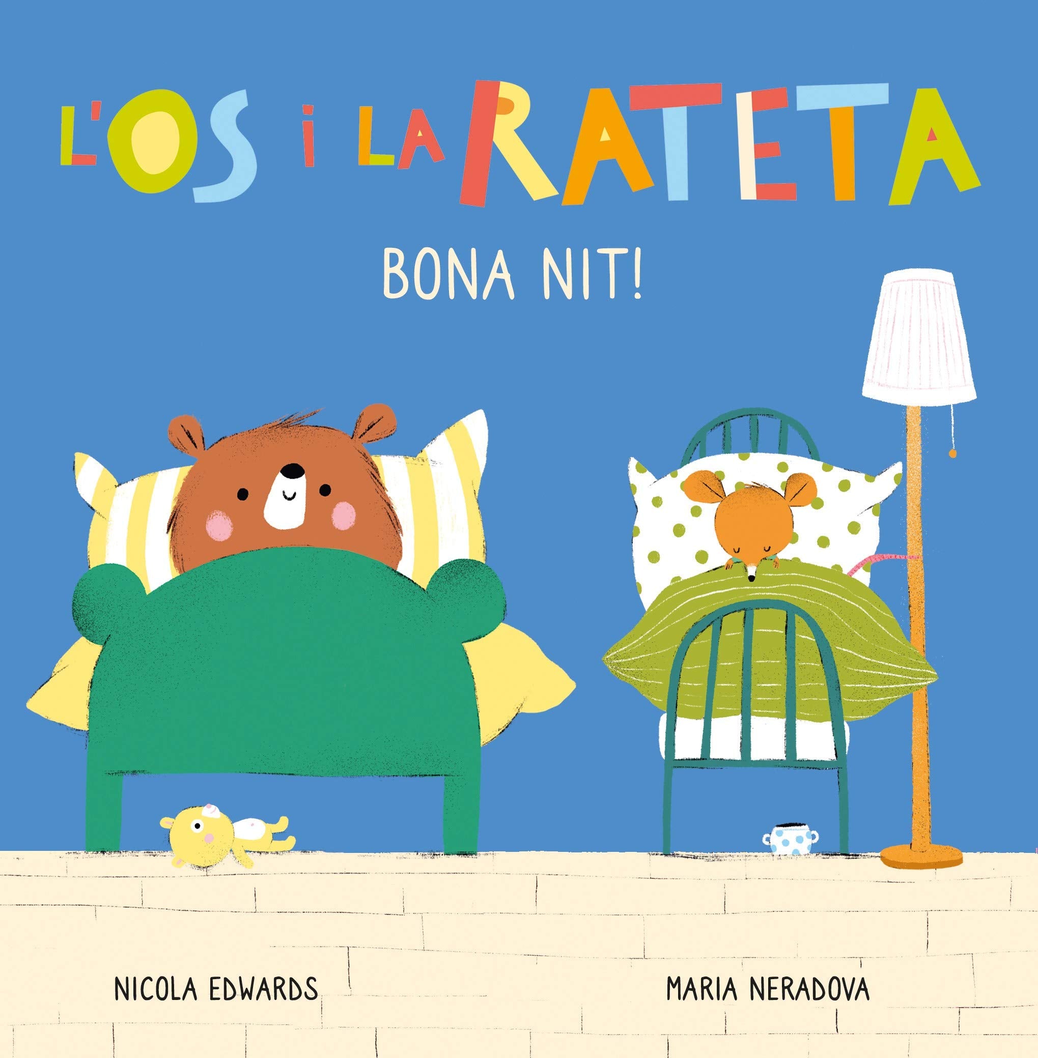 L'Ós i la Rateta - Bona nit!: Un llibre de cartró amb pestanyes (Mans petitones) Parents & Children