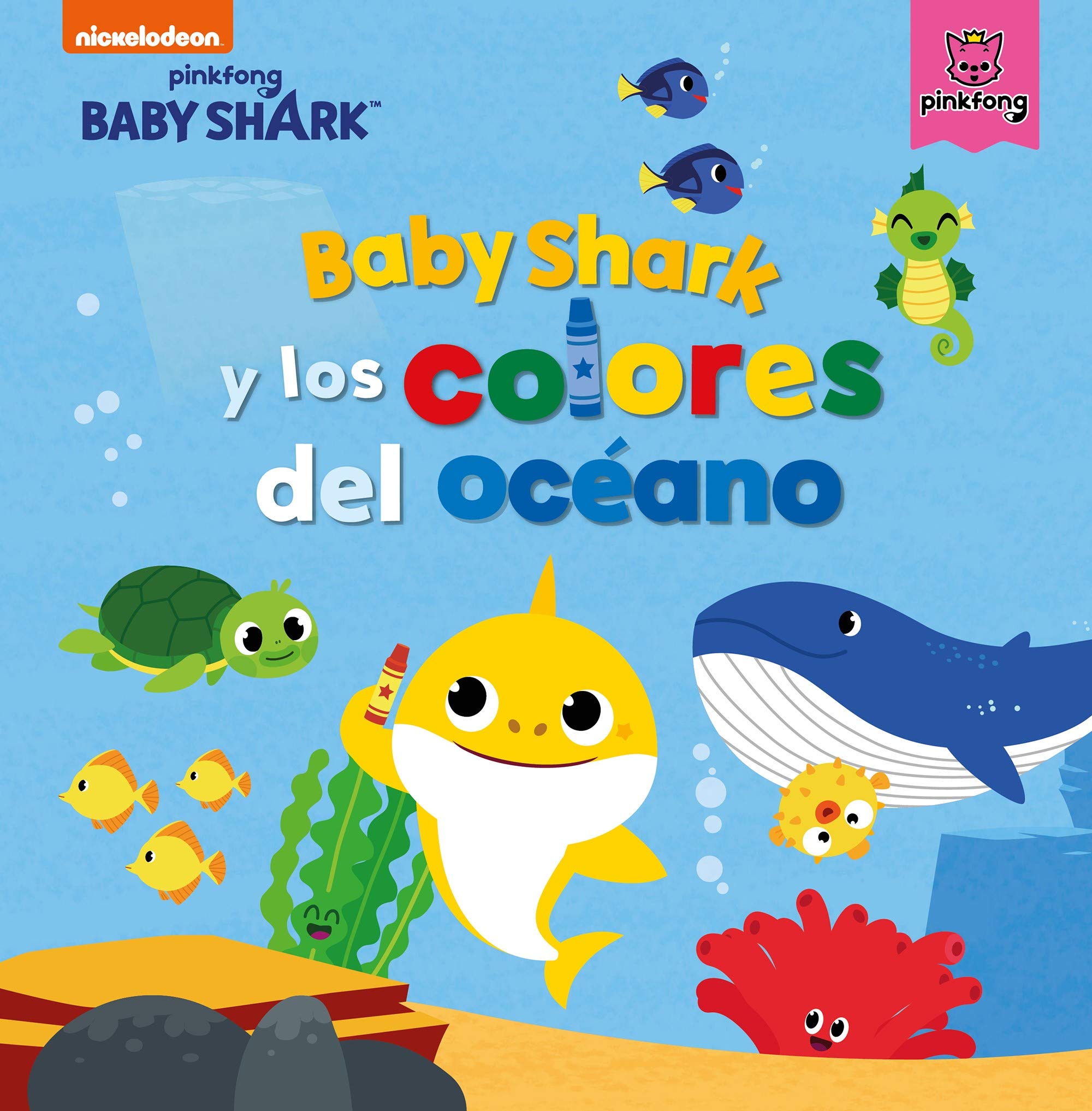 Baby Shark. Un cuento - Baby Shark y los colores del océano book