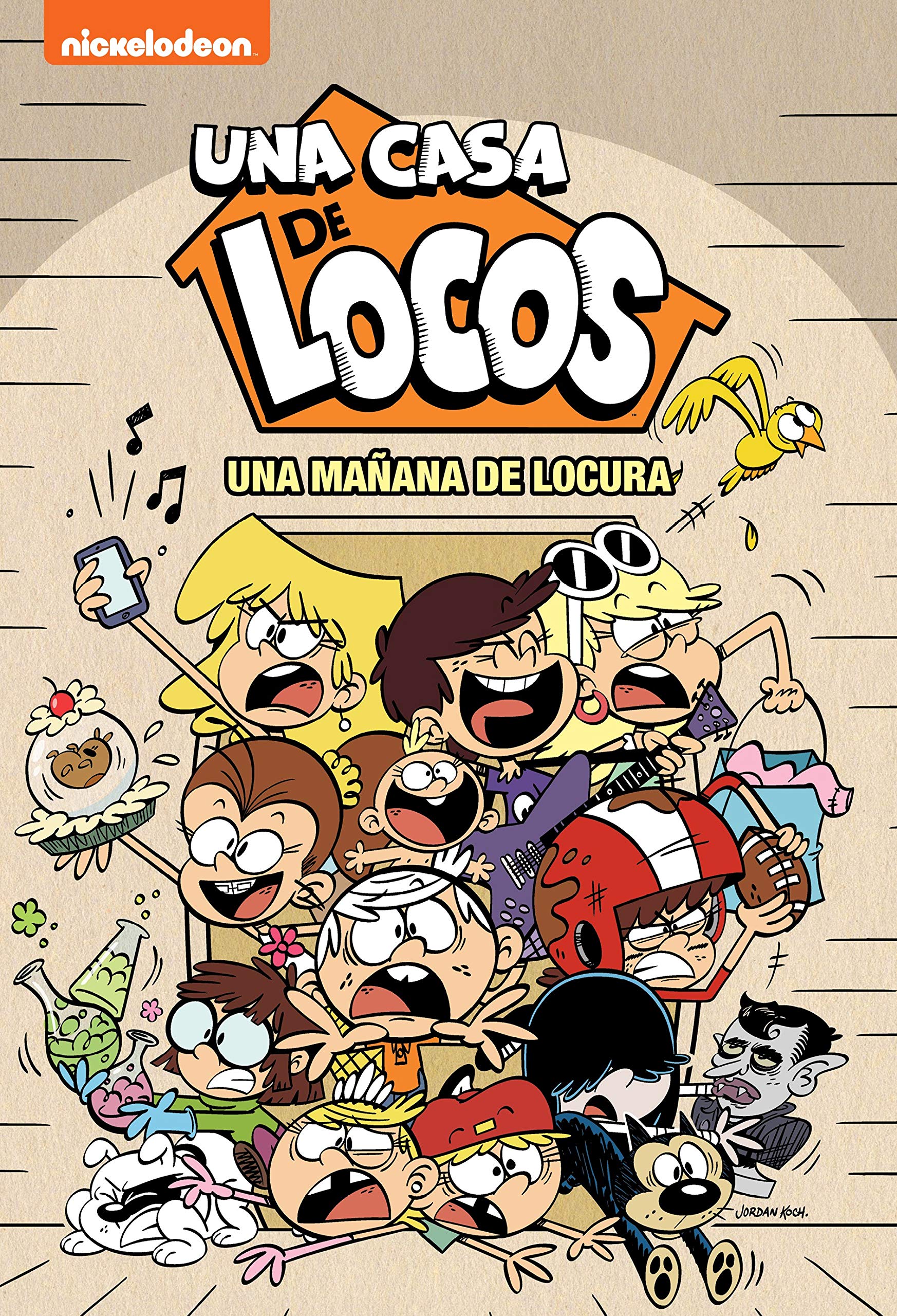 Una casa de locos. Cómic 6 - Una mañana de locura (Nickelodeon, Band 6) Manga