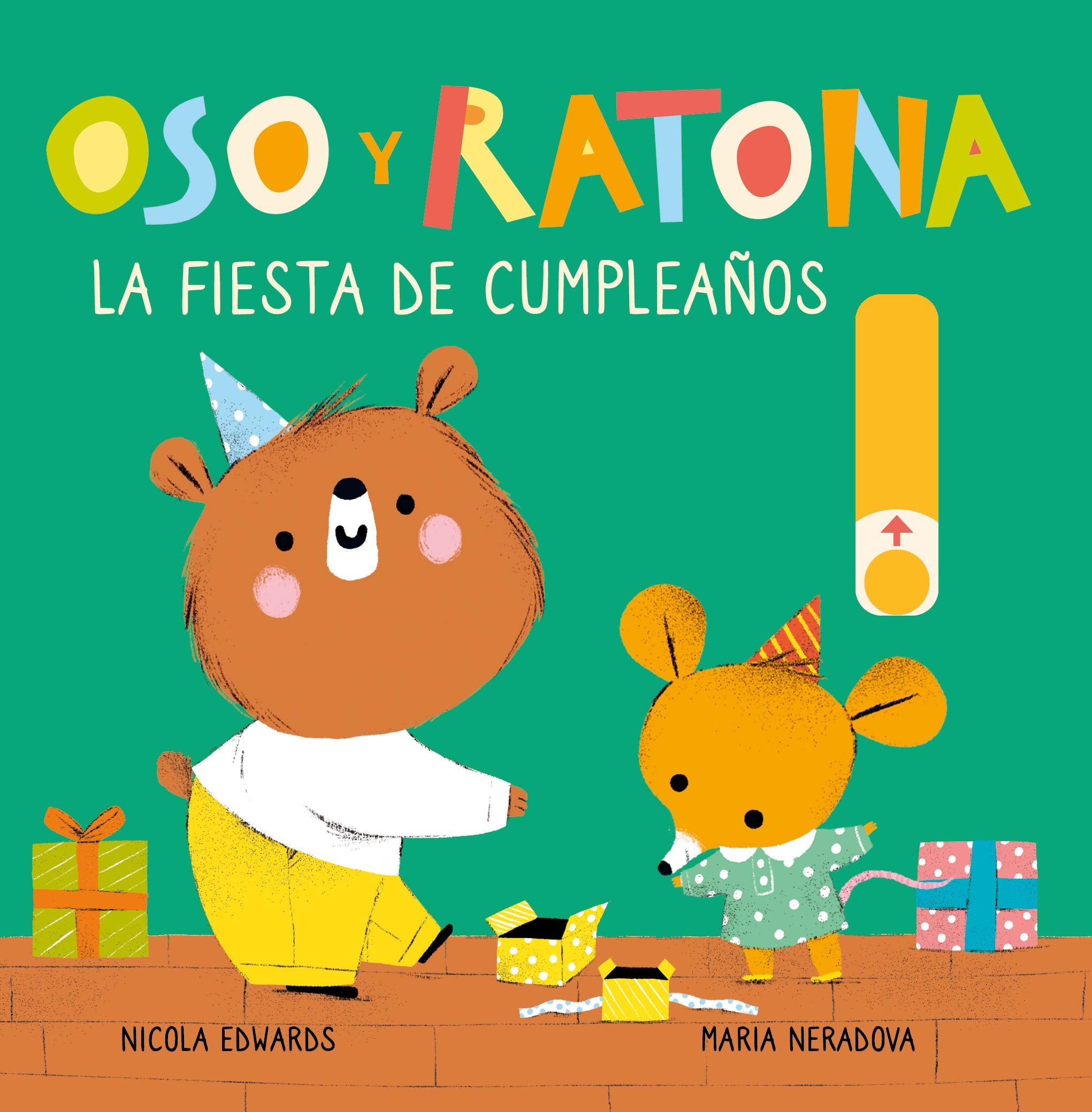 Oso y Ratona - La fiesta de cumpleaños: Un libro de cartón con pestañas book
