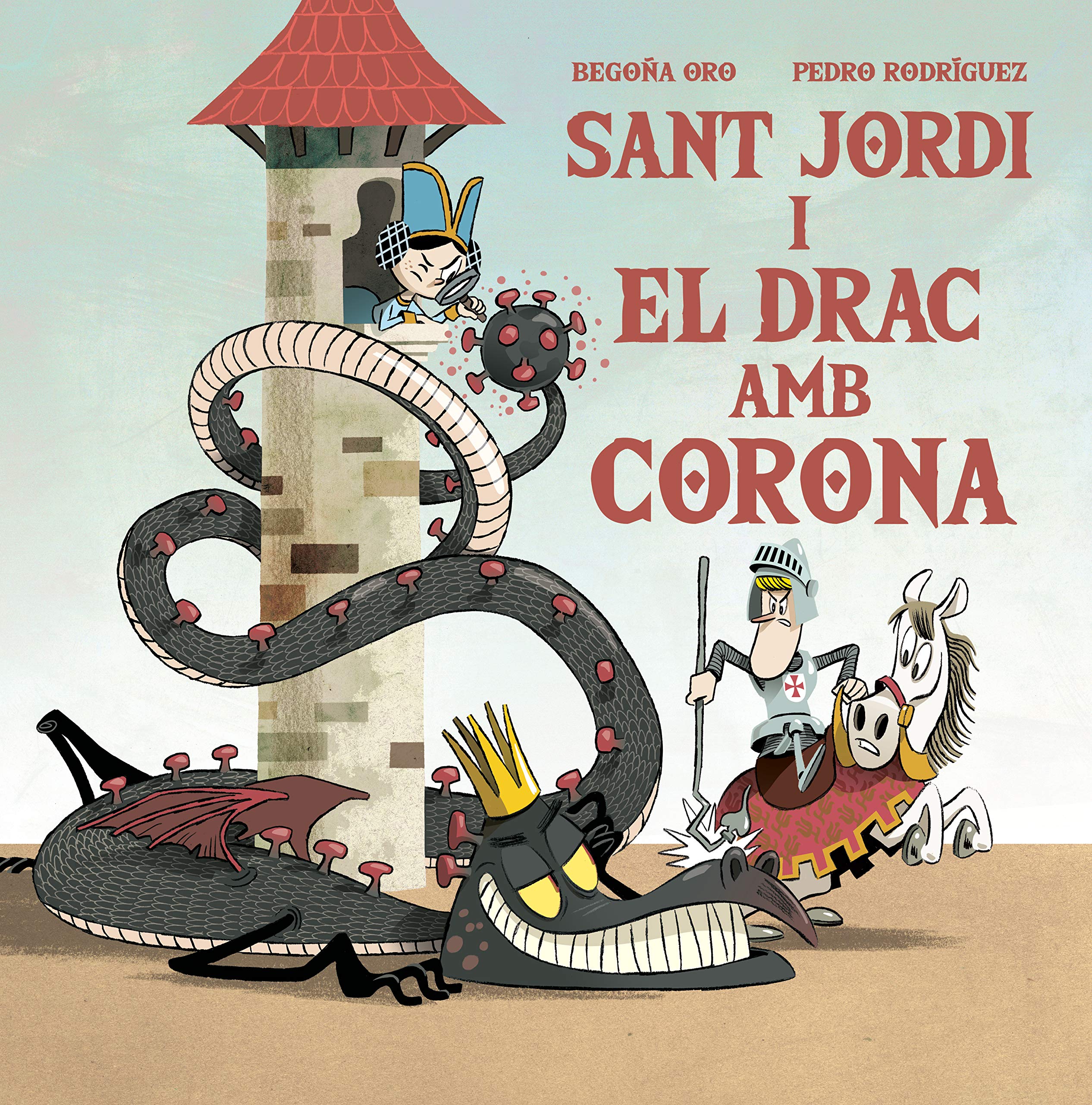 Sant Jordi i el drac amb corona book
