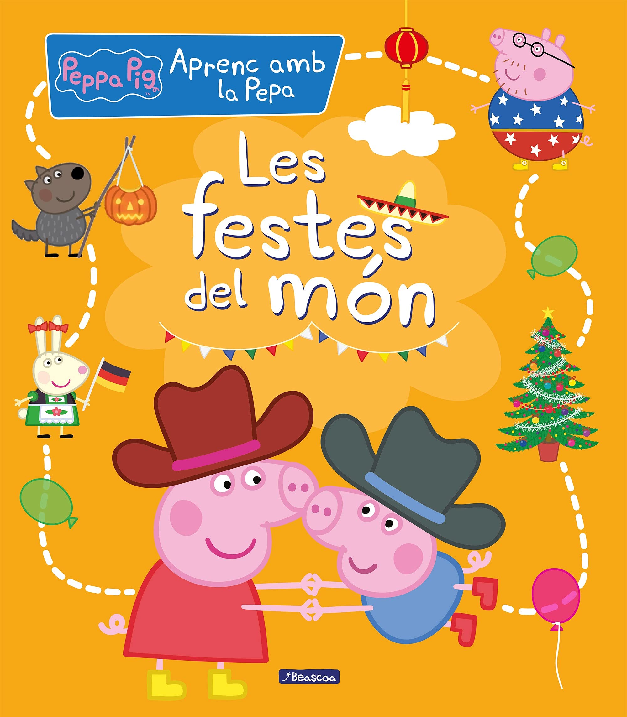 Peppa Pig. Primers aprenentatges - Aprenc amb la Pepa. Les festes del món book
