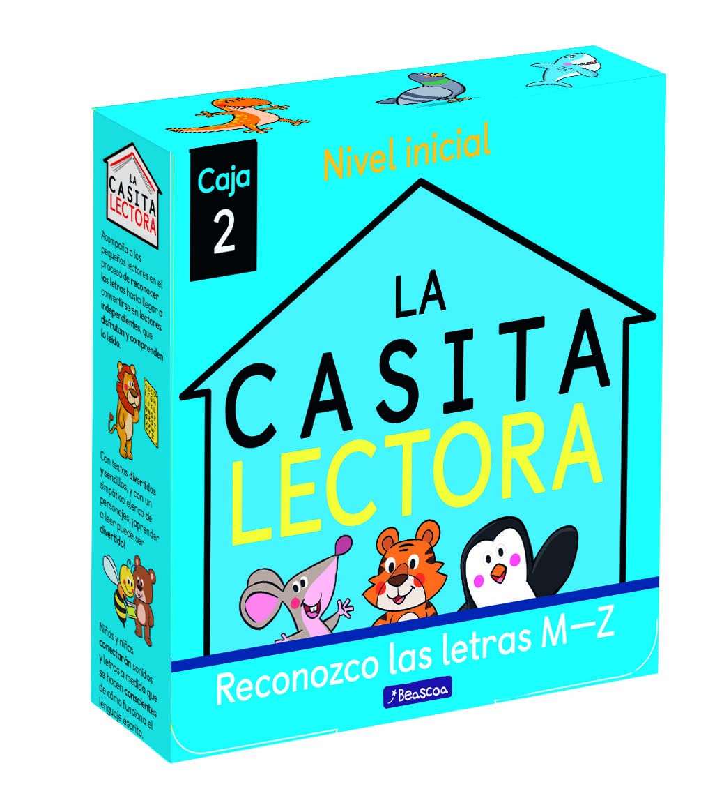 La casita lectora. Caja 2 - Reconozco las letras M-Z (nivel inicial): ¡Aprender a leer puede ser divertido! (Pequeñas manitas, Band 2) Non-fiction