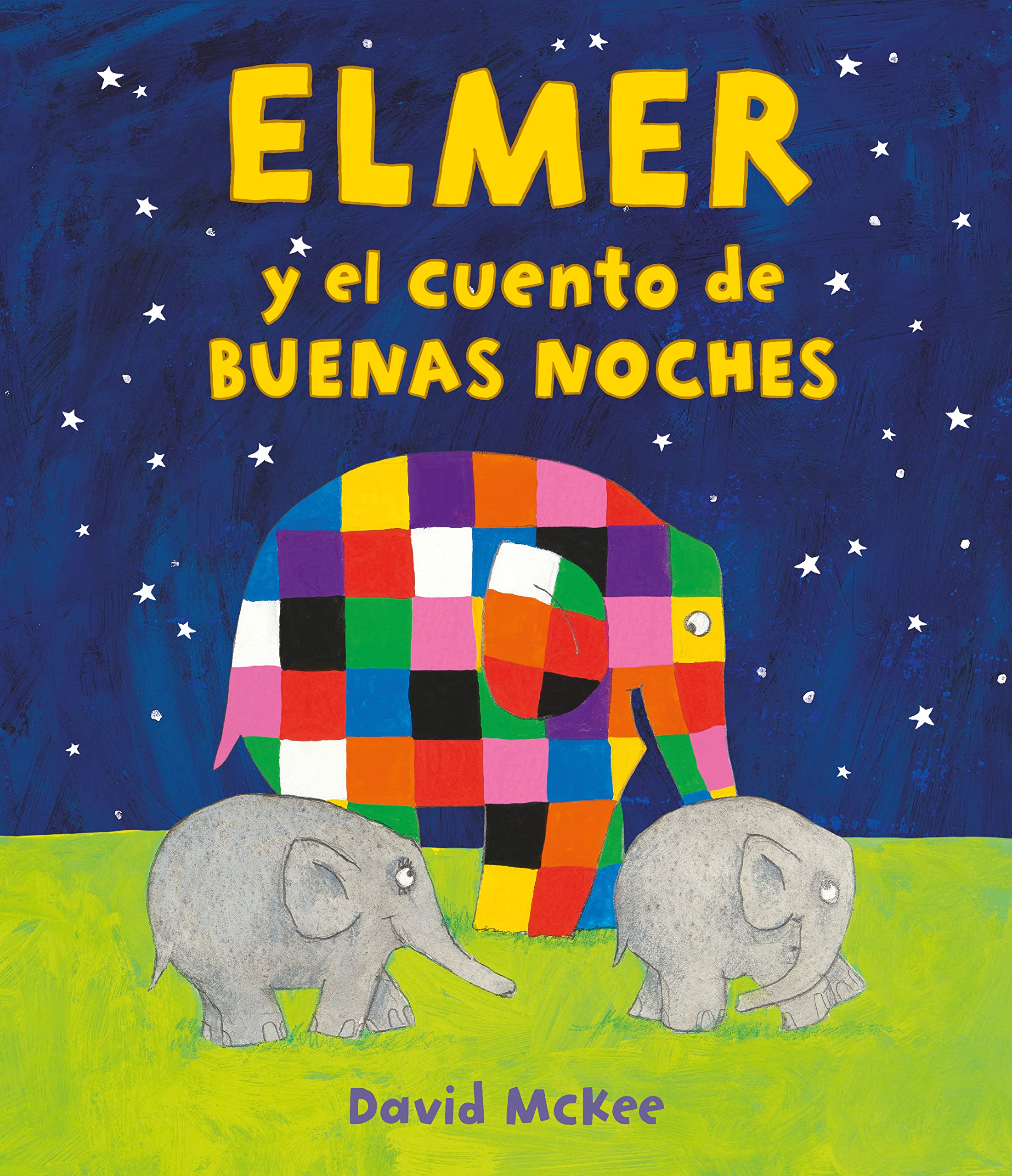 Elmer. Un cuento - Elmer y el cuento de buenas noches book