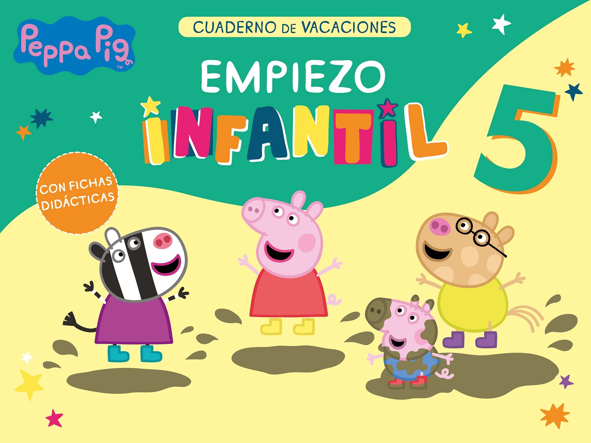Peppa Pig. Cuaderno de vacaciones - Empiezo Infantil (5 años): Con fichas didácticas (Altea) Non-fiction