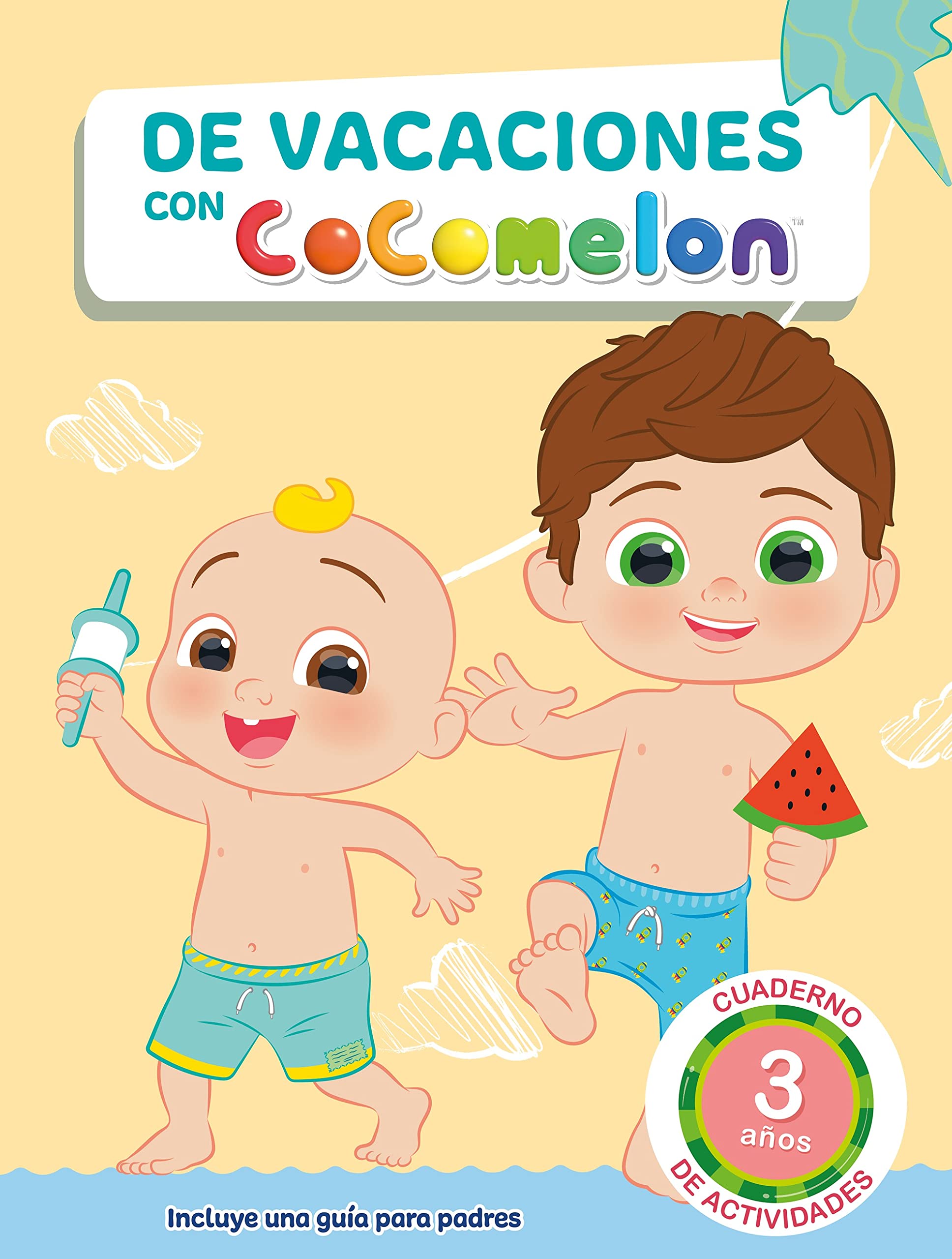 CoComelon. Cuaderno de vacaciones - De vacaciones con Cocomelon (3 años): Cuaderno de actividades (Altea) Non-fiction