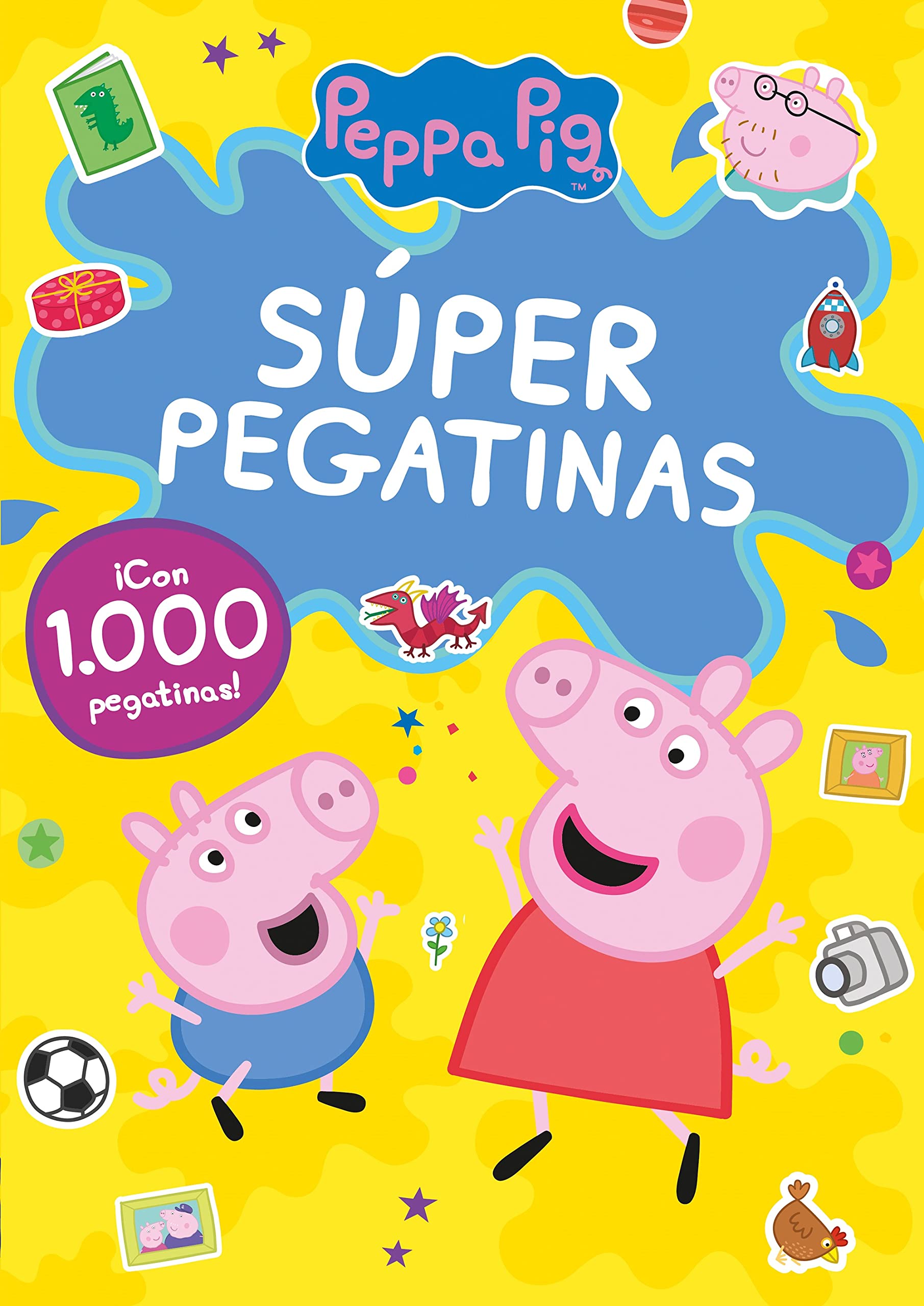 Peppa Pig. Cuaderno de actividades - Súper pegatinas: ¡Con 1000 pegatinas! (Altea) Non-fiction