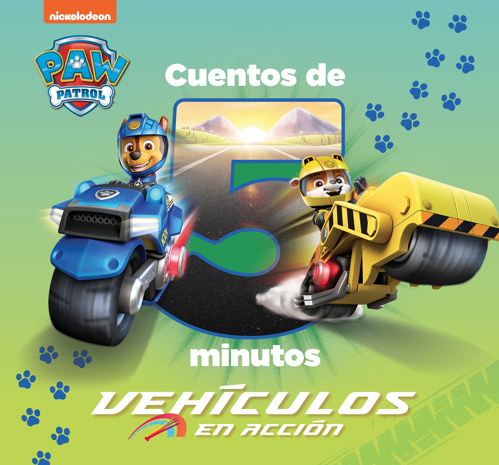 Cuentos de 5 minutos. Vehículos en acción (Paw Patrol | Patrulla Canina) Novels & Short Stories