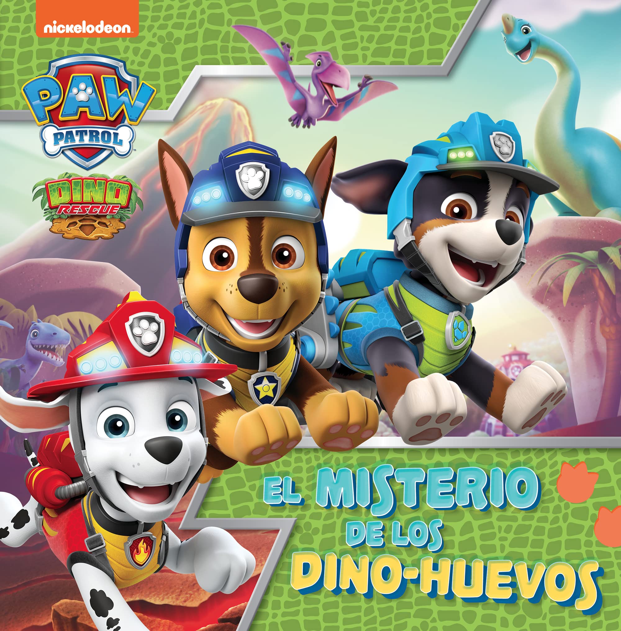 Paw Patrol | Patrulla Canina. Un cuento - El misterio de los dino-huevos book