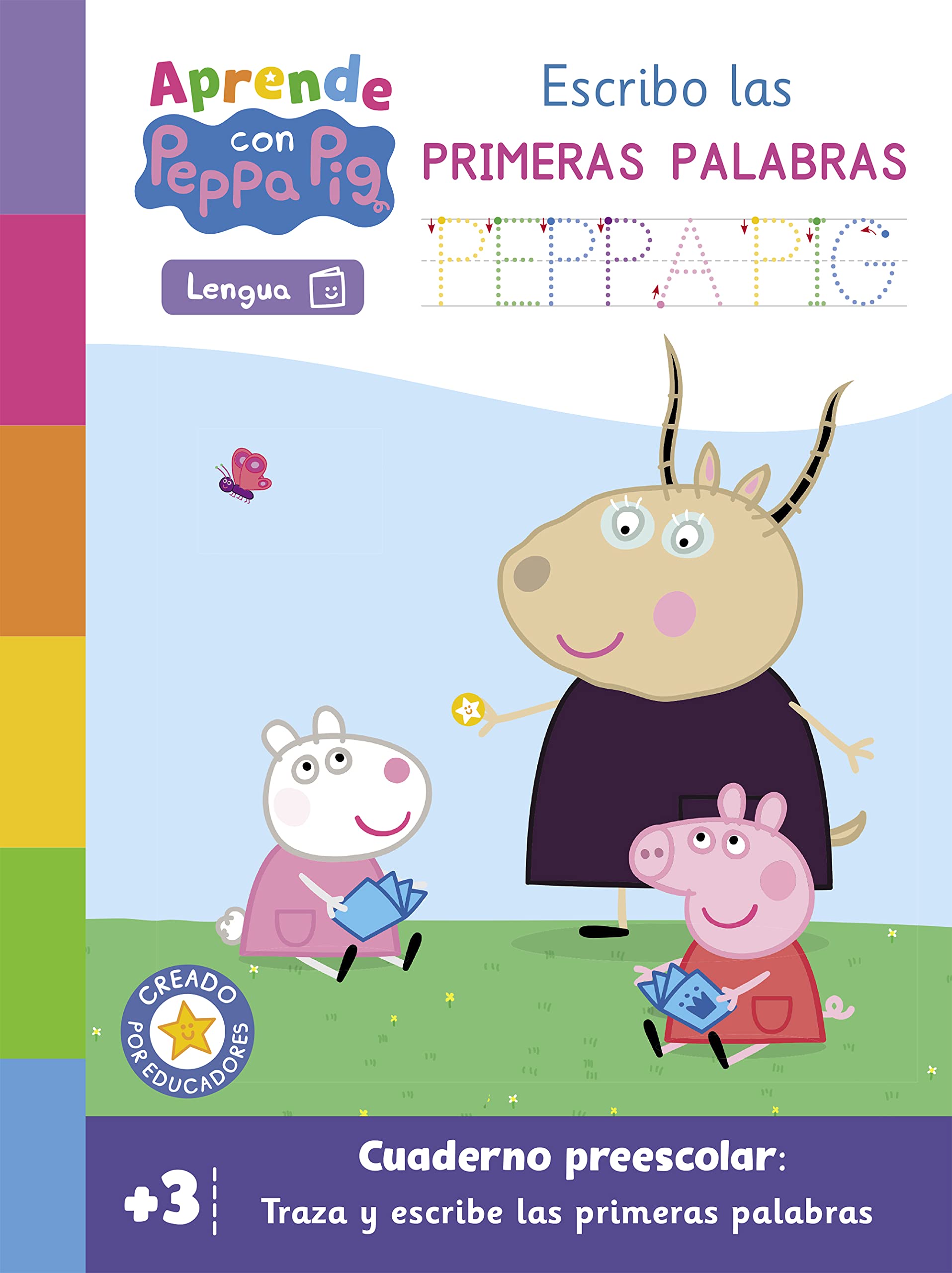 Peppa Pig. Primeros aprendizajes - Aprende Lengua con Peppa Pig. Escribo las primeras palabras (+ 3 años): Cuaderno preescolar: Traza y escribe las primeras palabras (Altea) Non-fiction