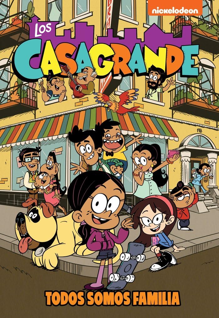 Todos somos familia (Los Casagrande - Una Casa de Locos. Cómic 1) book