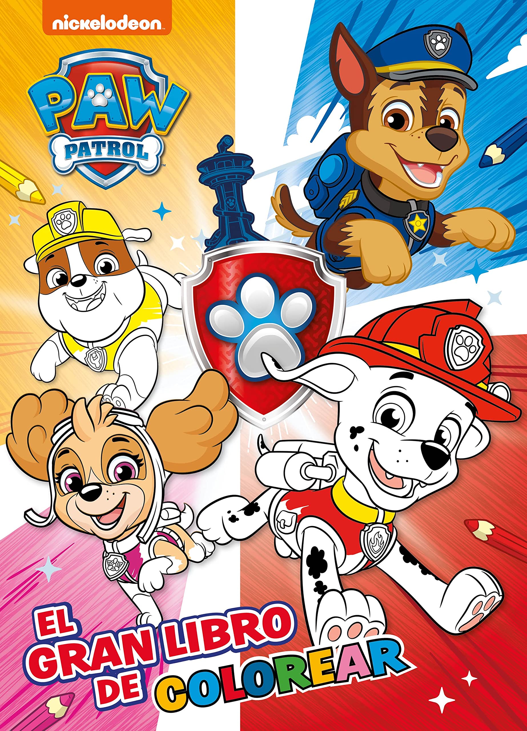 Paw Patrol | Patrulla Canina. Actividades - El gran libro de colorear book