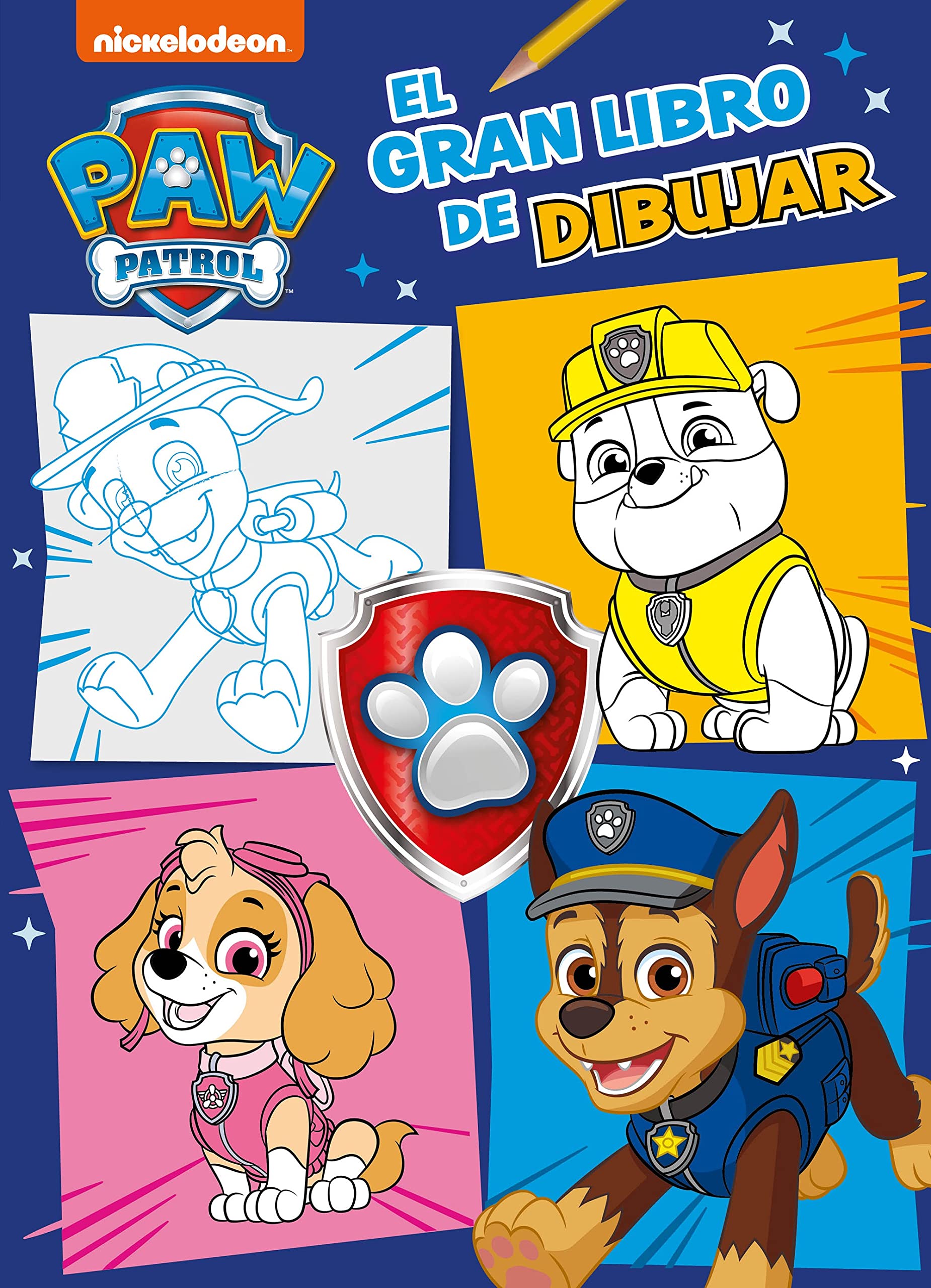 Paw Patrol | Patrulla Canina. Actividades - El gran libro de dibujar book
