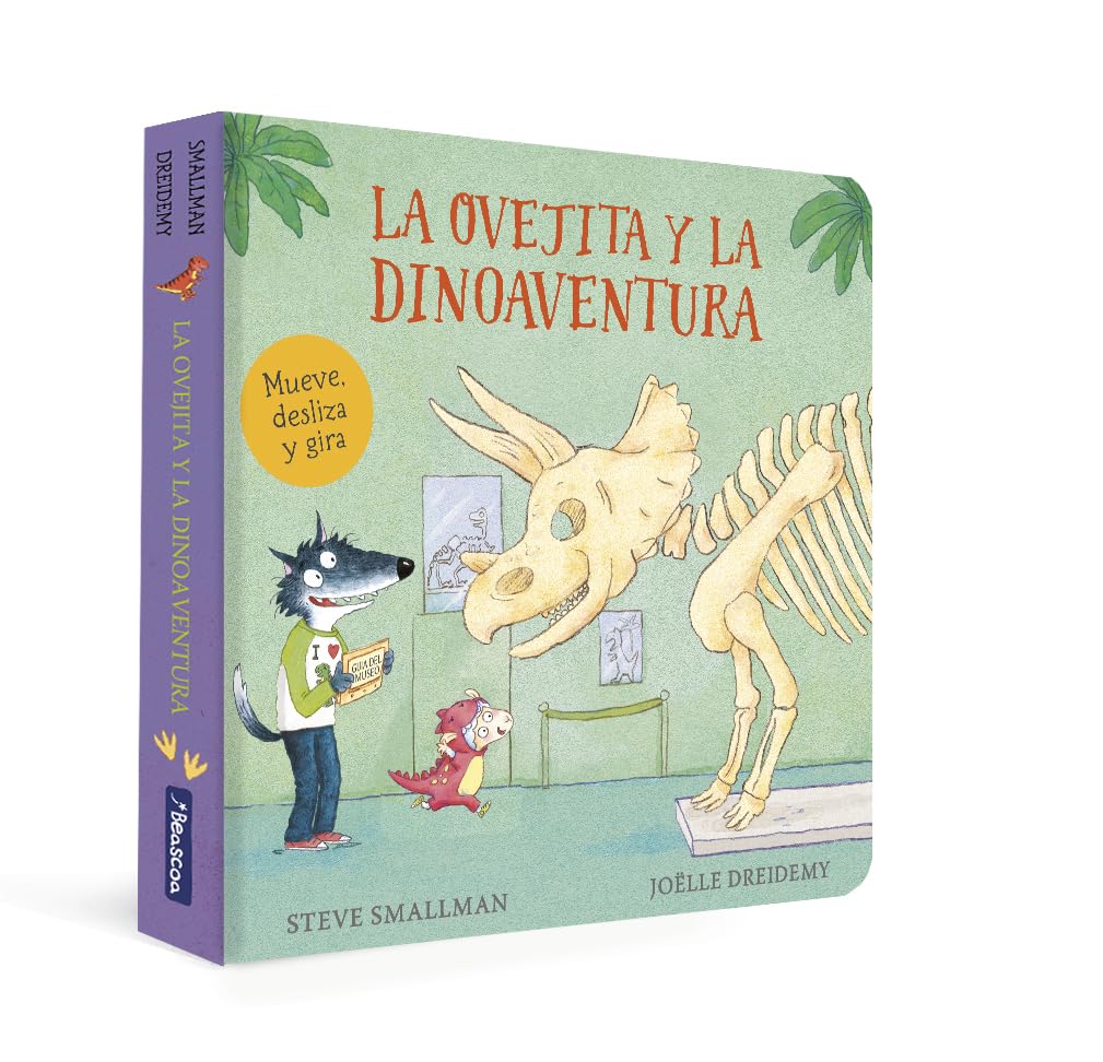 La ovejita y la dinoaventura (La ovejita que vino a cenar. Libro de cartón con mecanismos) (Pequeñas manitas) Parents & Children