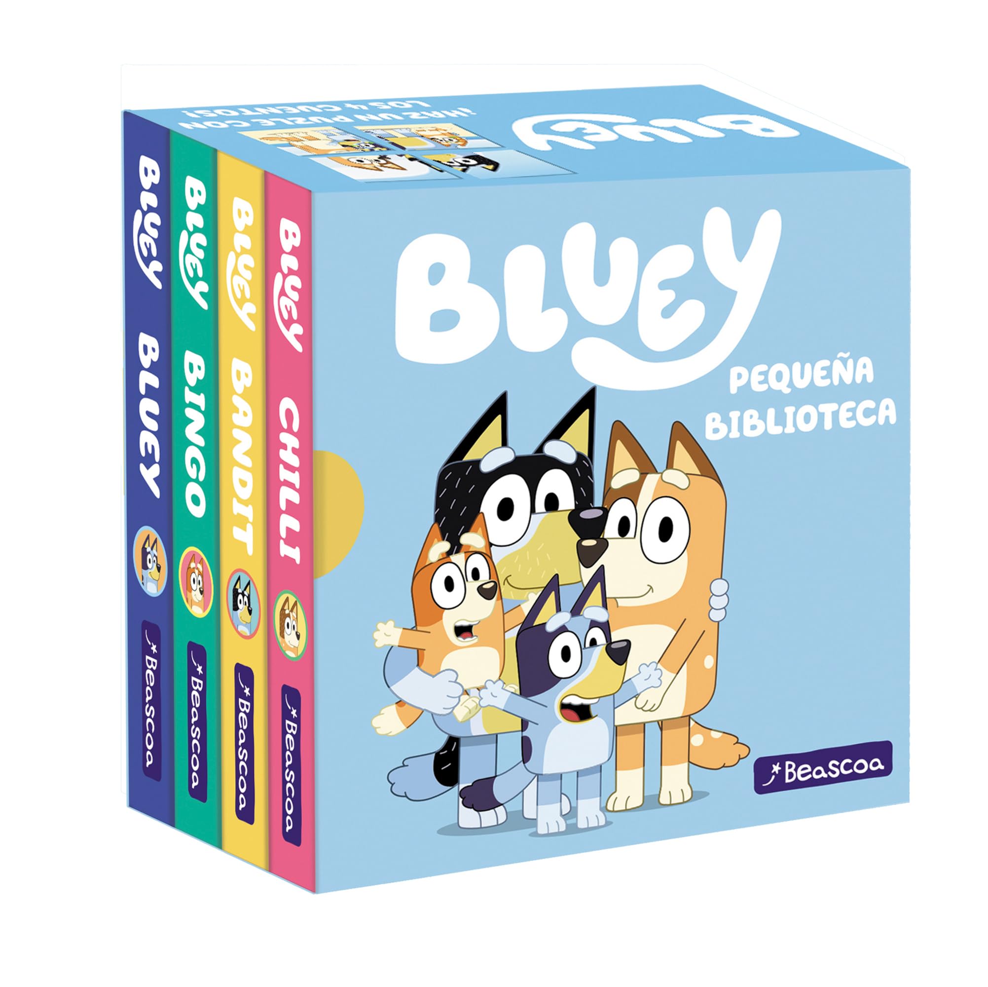 Bluey. Libro juguete - Pequeña biblioteca (edición en español) (Cuentos infantiles) Non-fiction