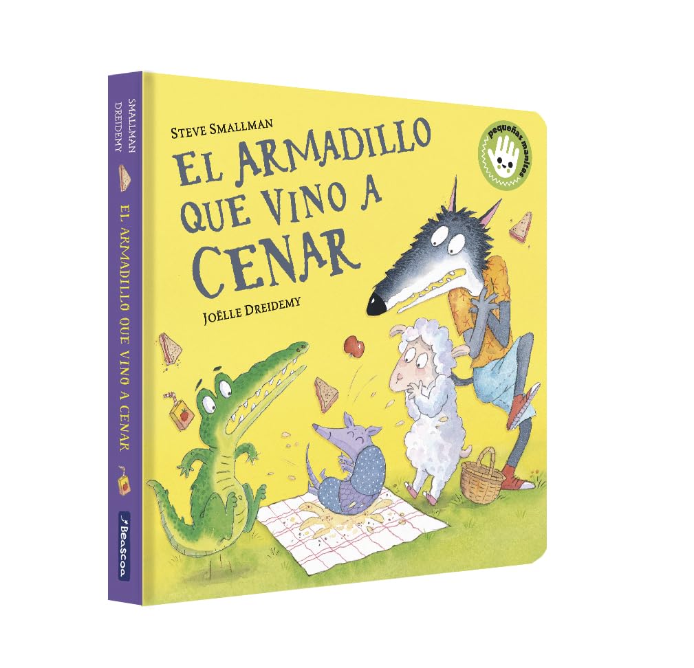 El armadillo que vino a cenar (La ovejita que vino a cenar. Libro de cartón) (Pequeñas manitas) Parents & Children