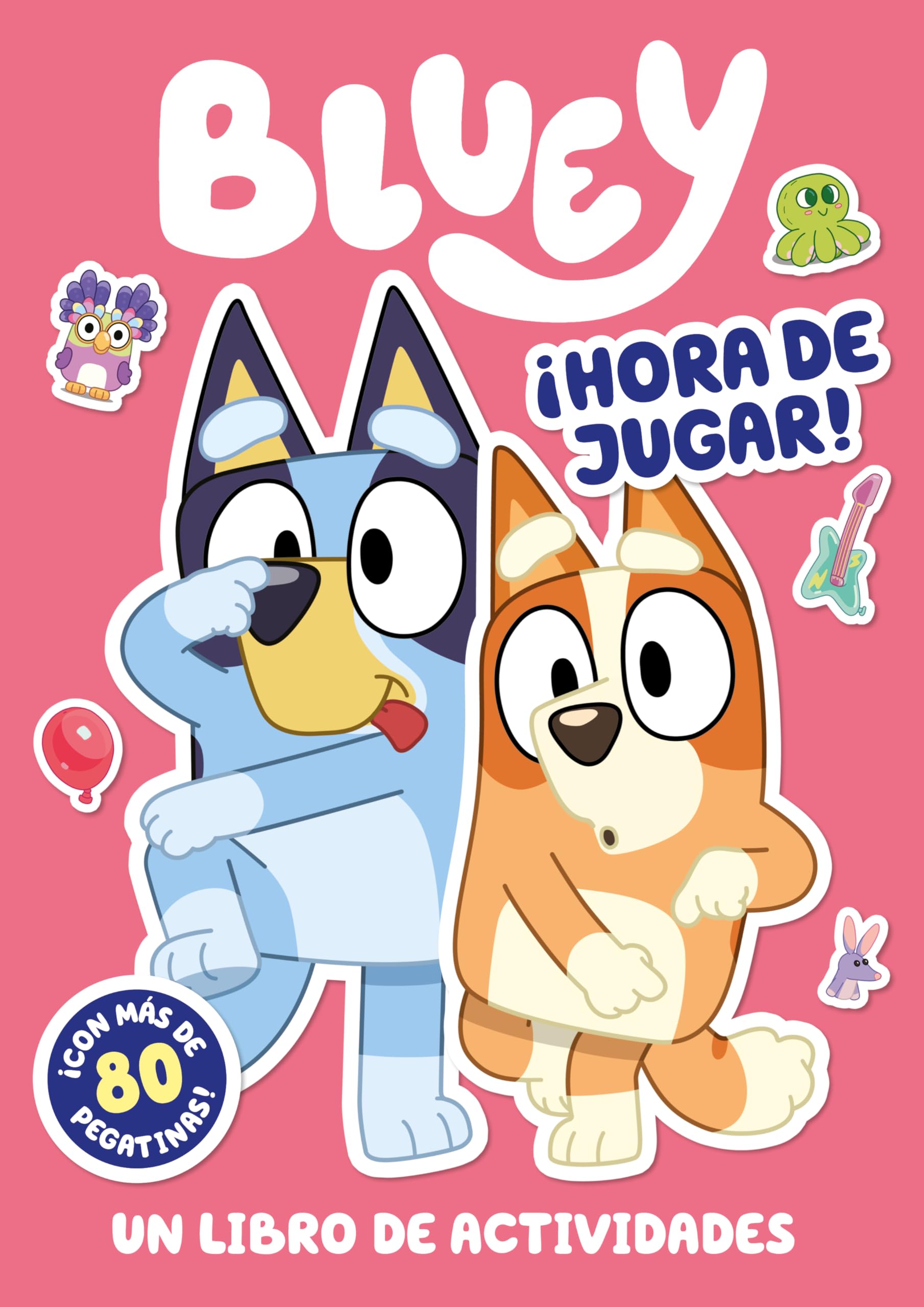 Bluey. Actividades - ¡Hora de jugar! (edición en español): Un libro de actividades con pegatinas book