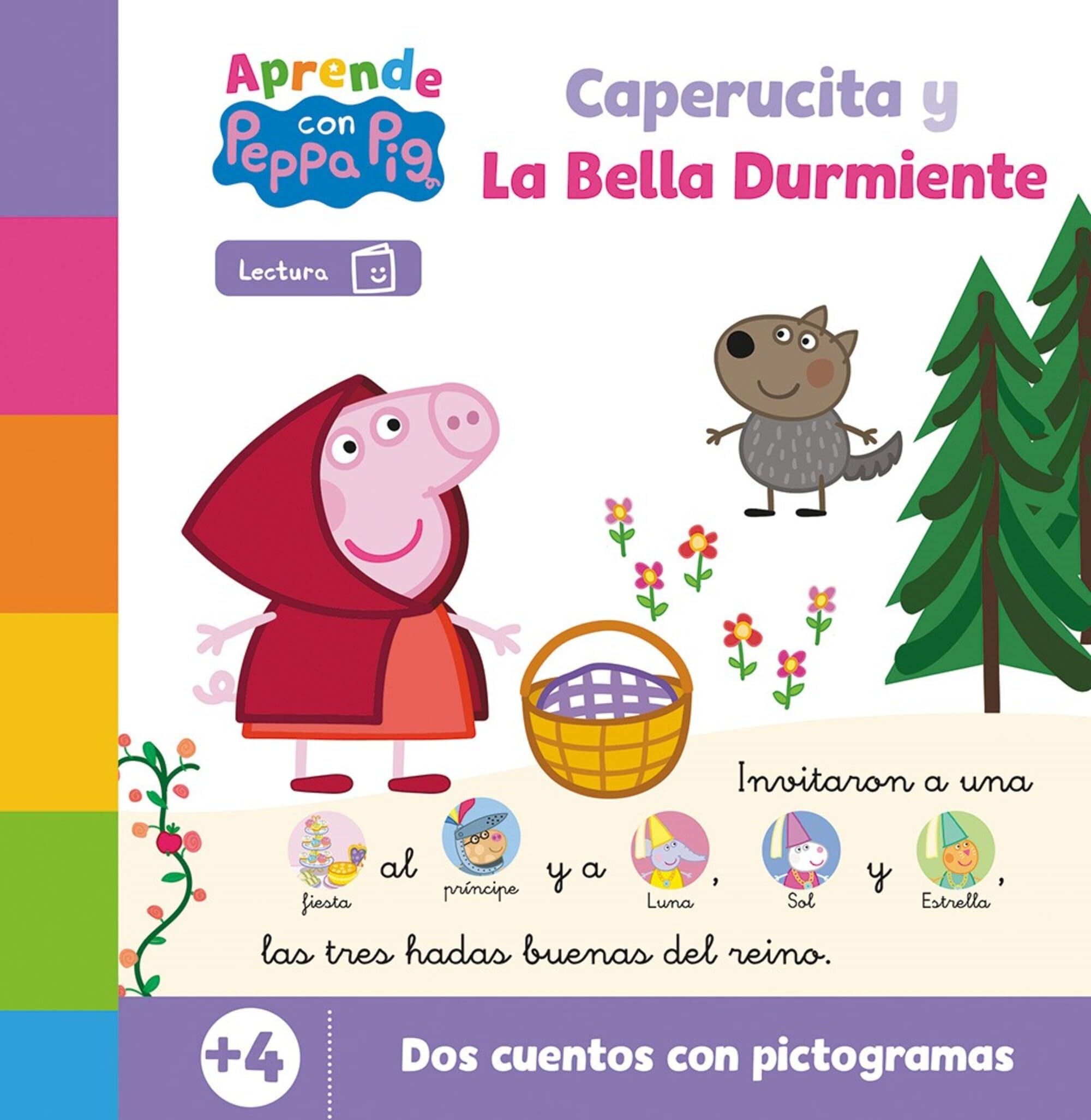 Peppa Pig. Lectoescritura - Aprende con Peppa. Caperucita y La bella durmiente: Dos cuentos con pictogramas para aprender a leer Non-fiction