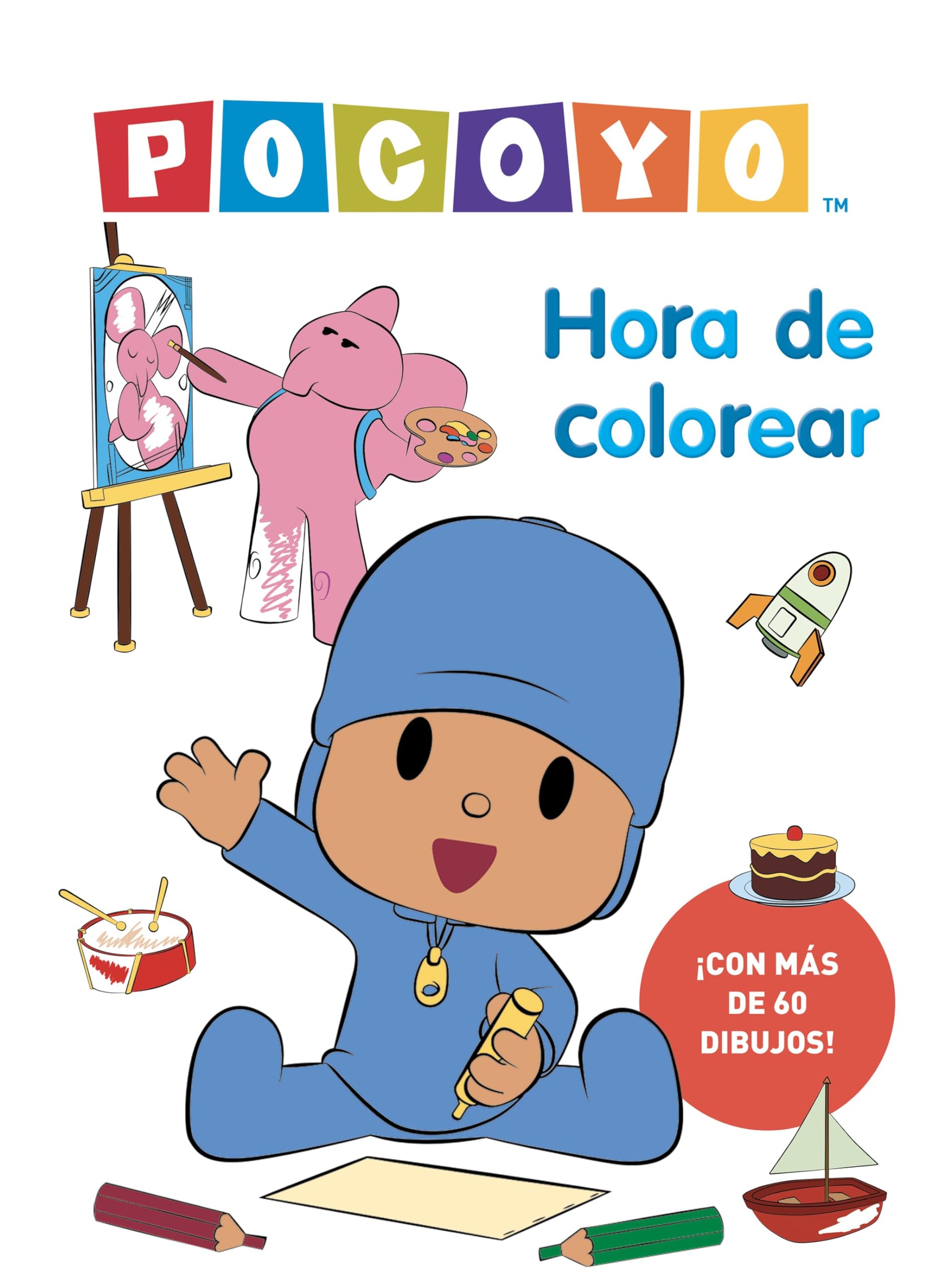 Pocoyó. Actividades - Hora de colorear: ¡Con más de 60 dibujos! (Altea) Non-fiction