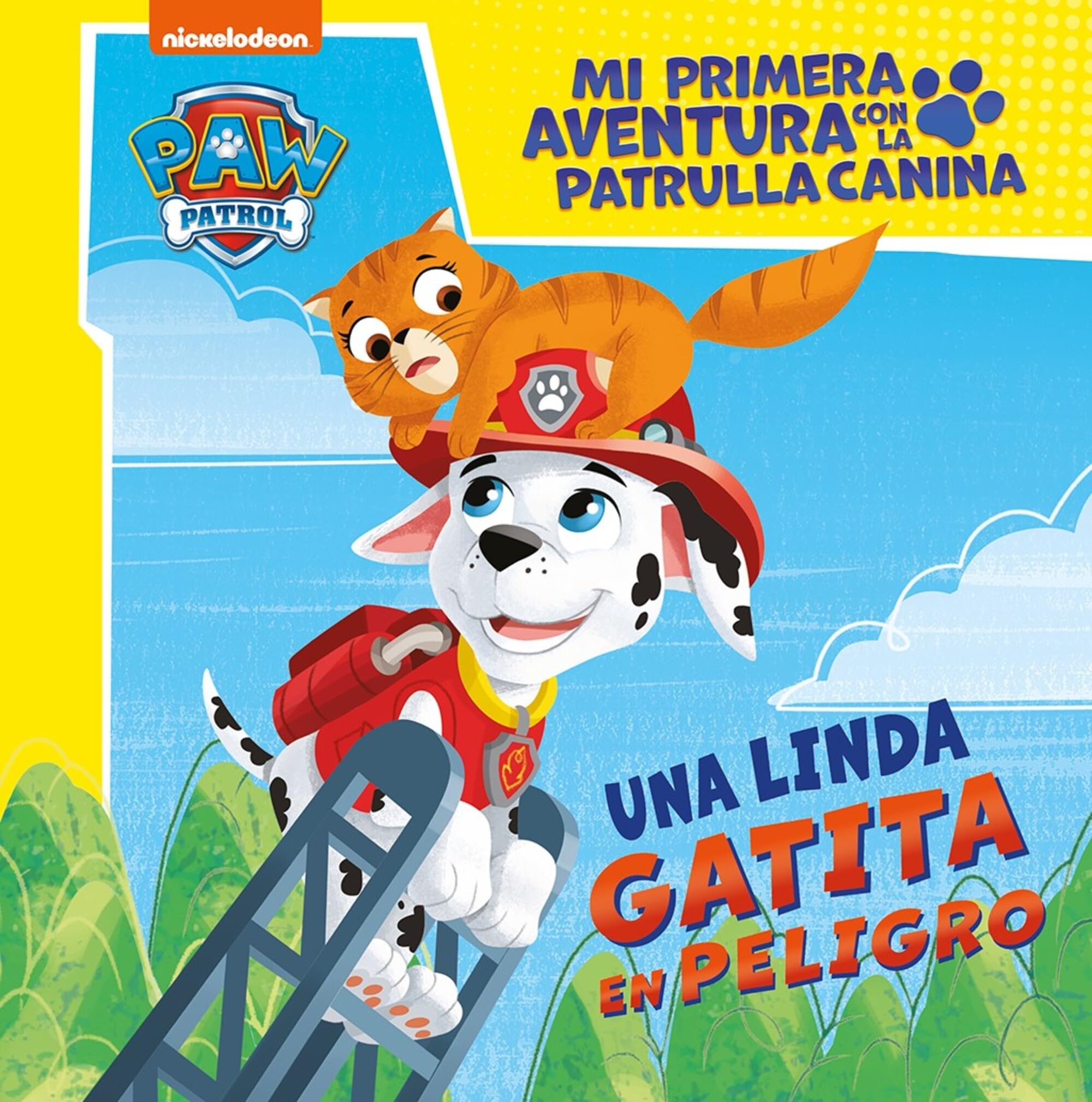 Mi primera aventura con la Patrulla Canina | Paw Patrol - Una linda gatita en peligro book