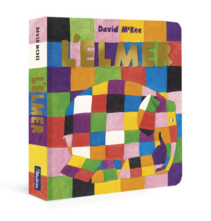 L'Elmer. Llibre de cartró - L'Elmer book