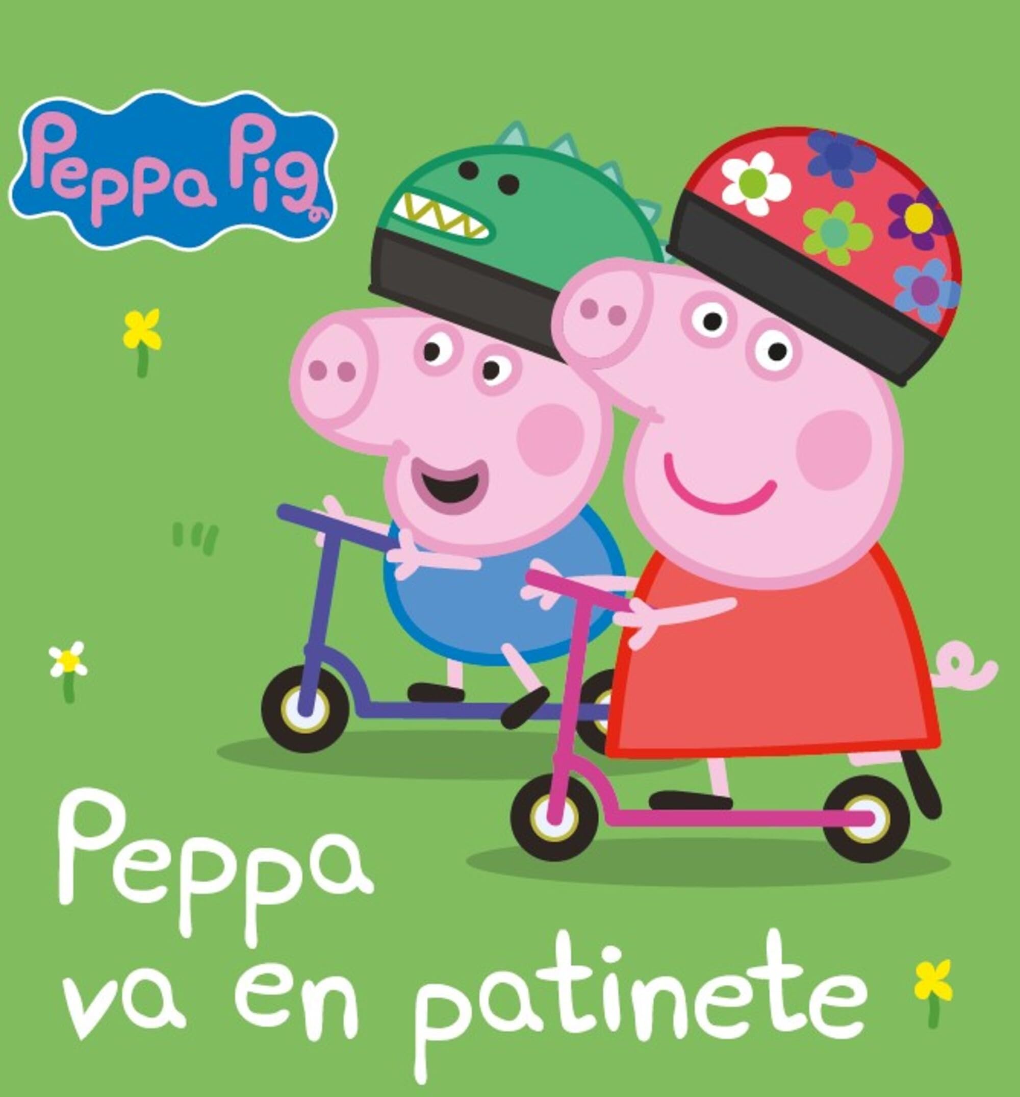 Peppa Pig. Libro de cartón - Peppa va en patinete book