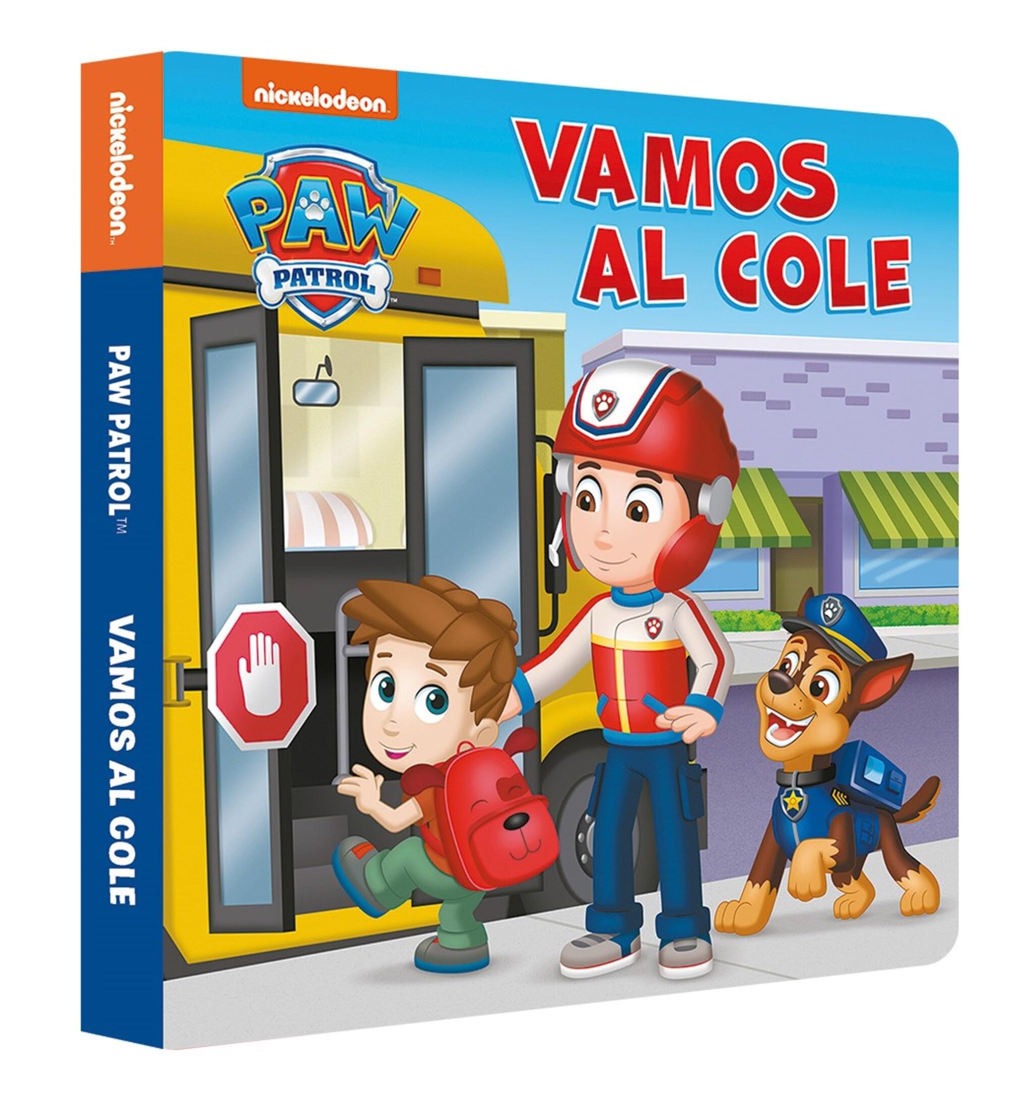 Paw Patrol | Patrulla Canina. Libro de cartón - Vamos al cole book