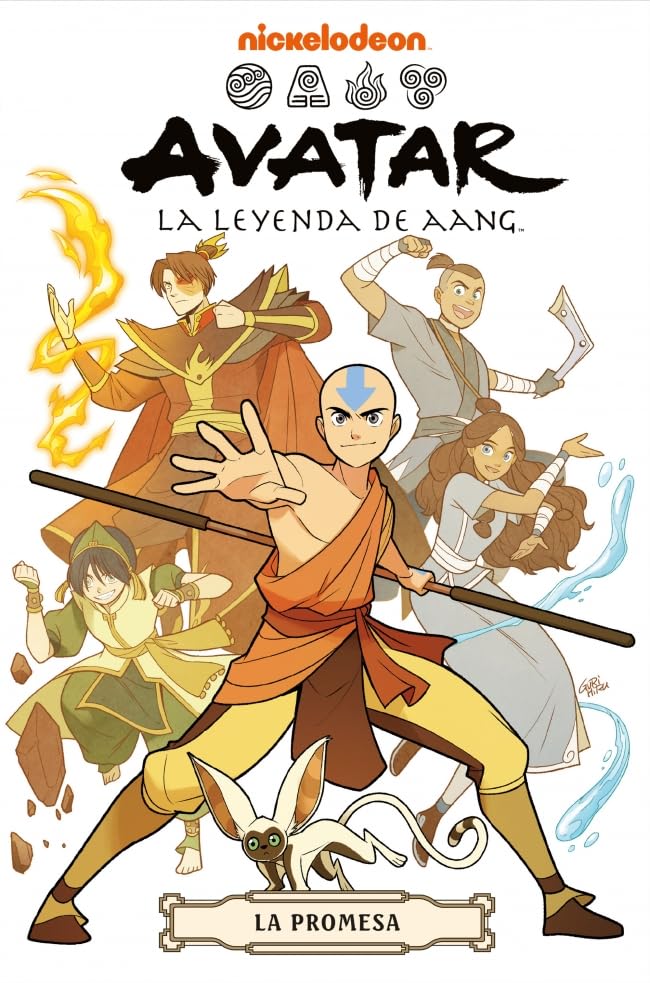AVATAR 1 - La leyenda de Aang. La promesa - Edición en español (Nickelodeon, Band 1) Manga