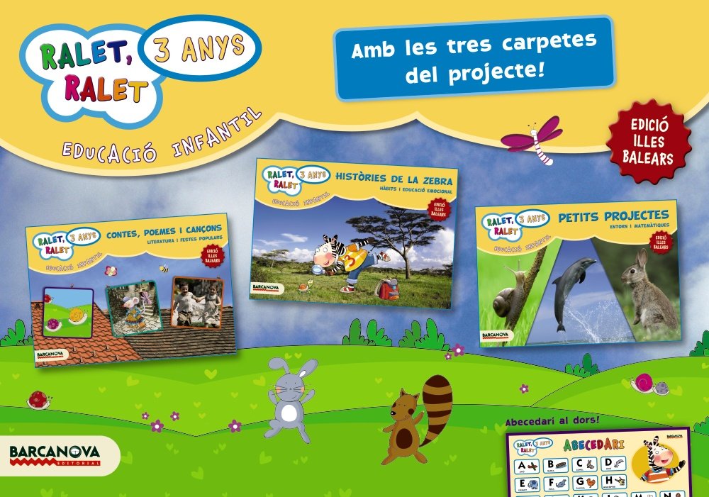 Ralet, Ralet, totes les àrees, Educació Infantil, 3 anys. Carpeta P3 (Baleares) Books