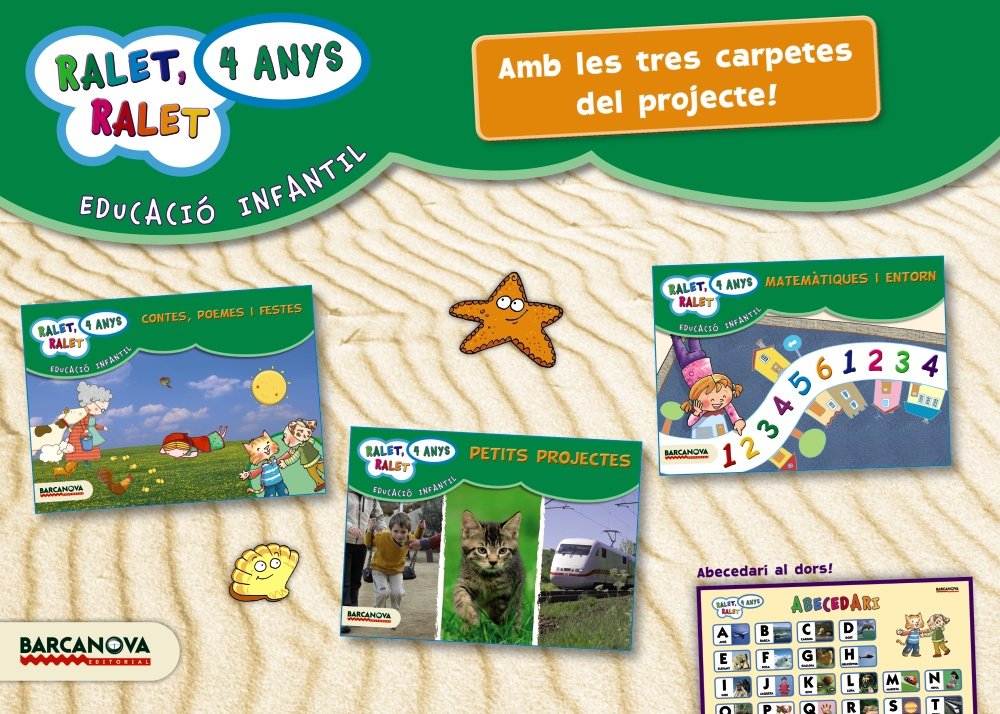 Ralet, ralet, Tot el projecte, Educació Infantil, 4 anys (Catalunya, Illes Balears). Carpeta de l'alumne Books