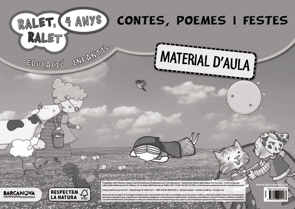 Ralet, ralet P4. Contes, poemes i festes. Material d ' aula Books