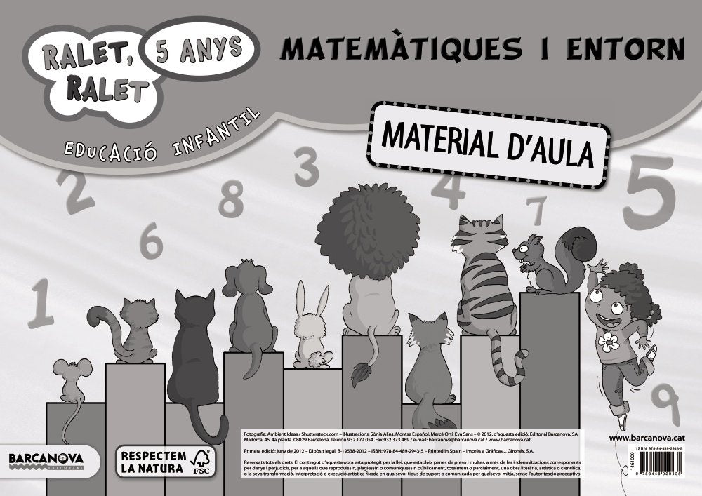 Ralet, ralet P5. Matemàtiques i entorn. Material d ' aula Books