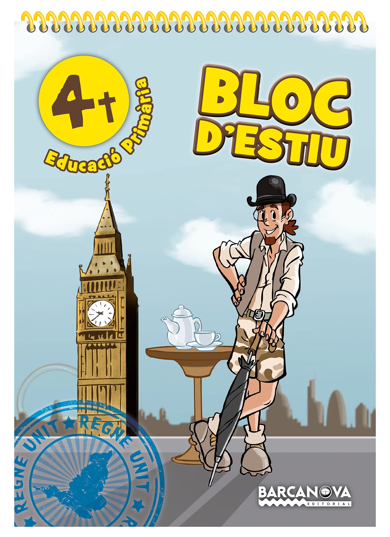 Bloc d'estiu 4t. Estiueja amb Barcanova book
