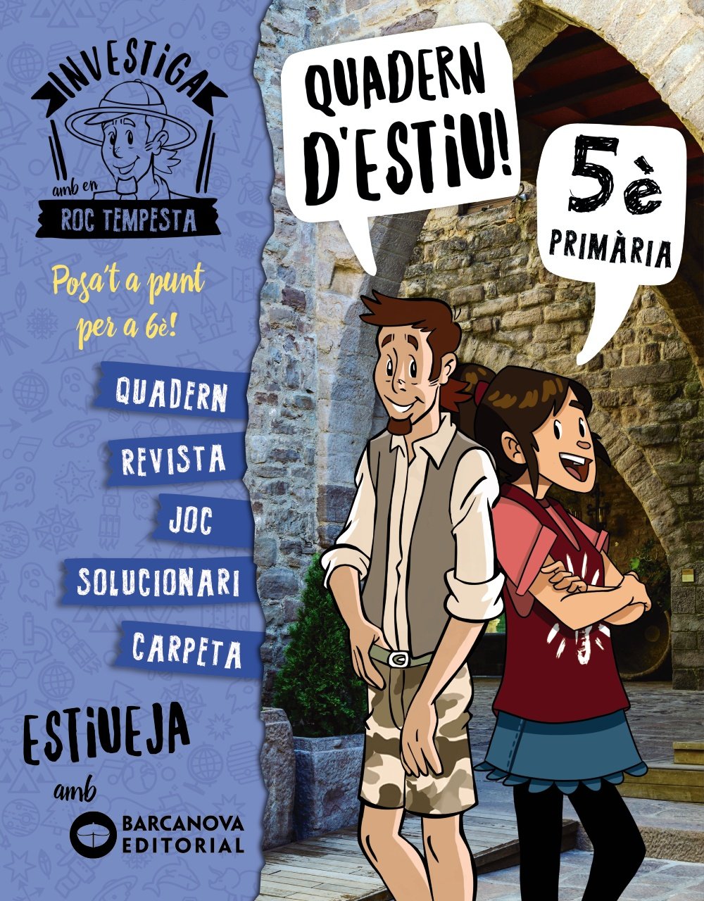 Investiga amb Roc Tempesta 5. Estiueja amb Barcanova book