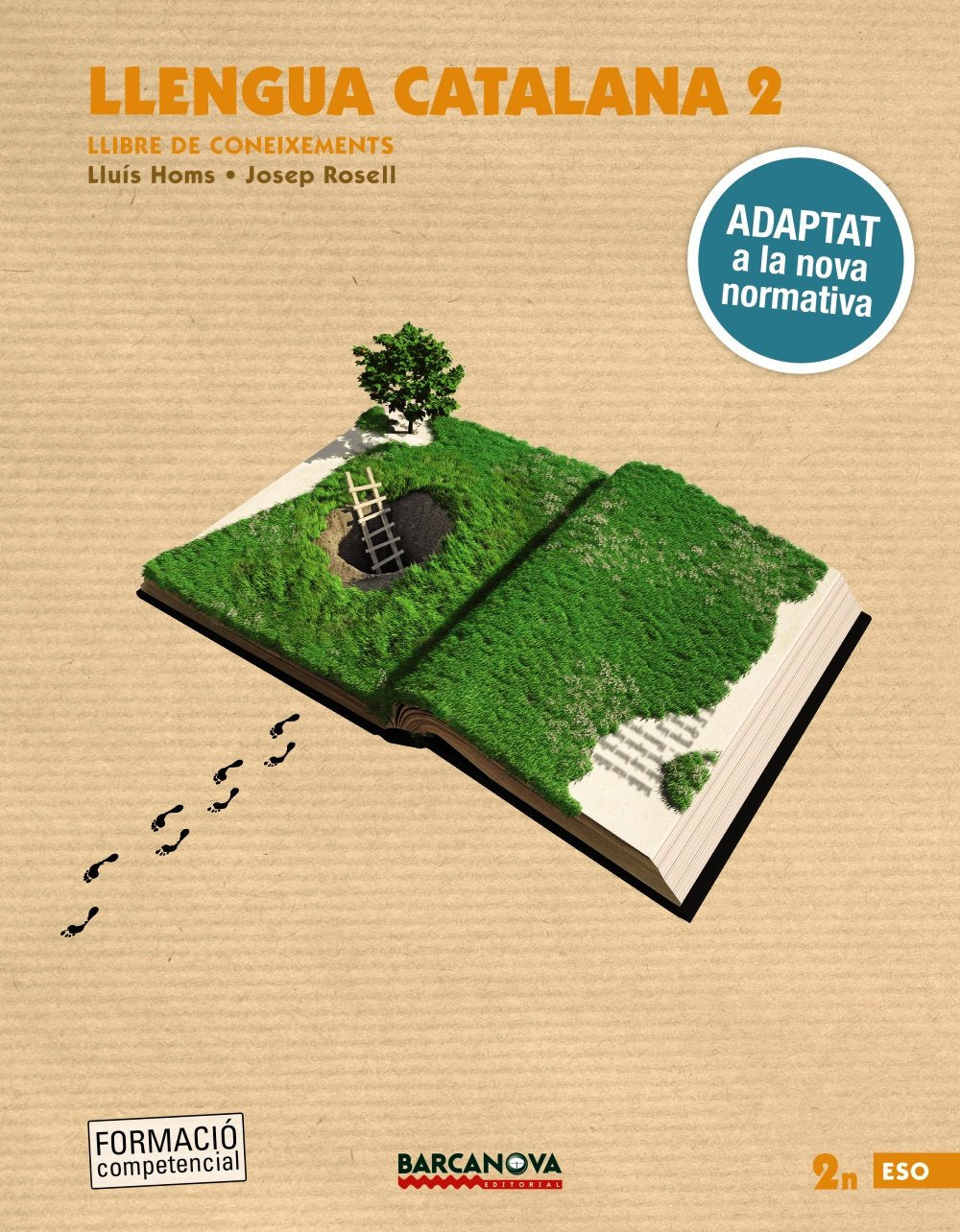 Llengua catalana 2n ESO. Llibre de coneixements: Adaptat a la nova normativa (Arrels) Learning & Reference