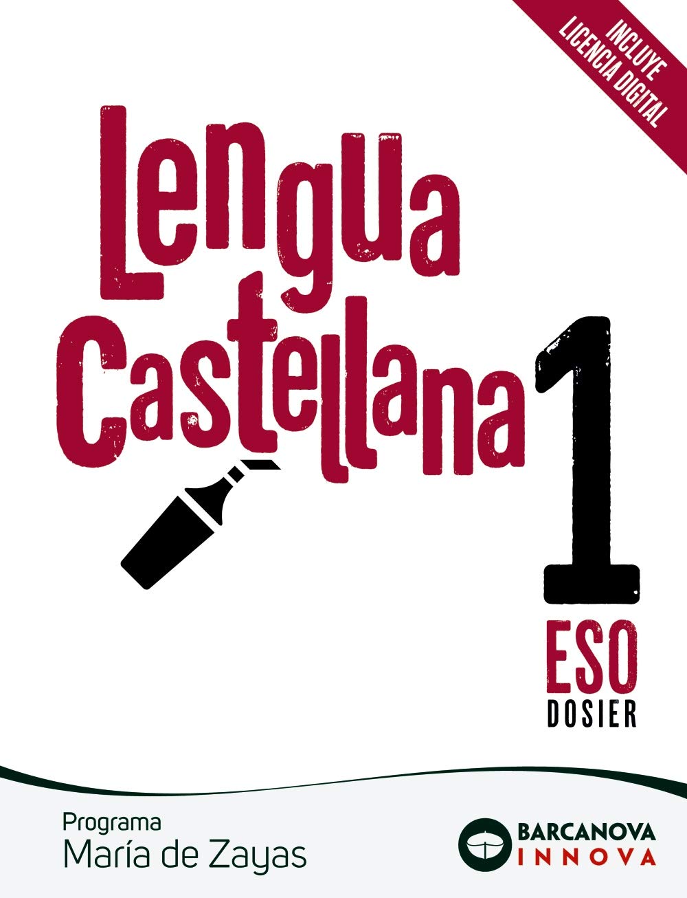 María de Zayas 1 ESO. Lengua castellana: Novetat (Innova) Learning & Reference