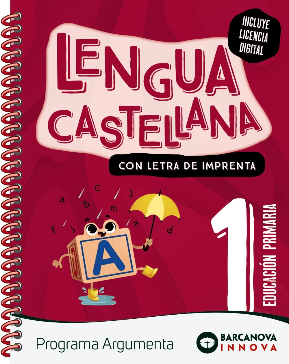 Argumenta 1. Lengua castellana (letra imprenta) book