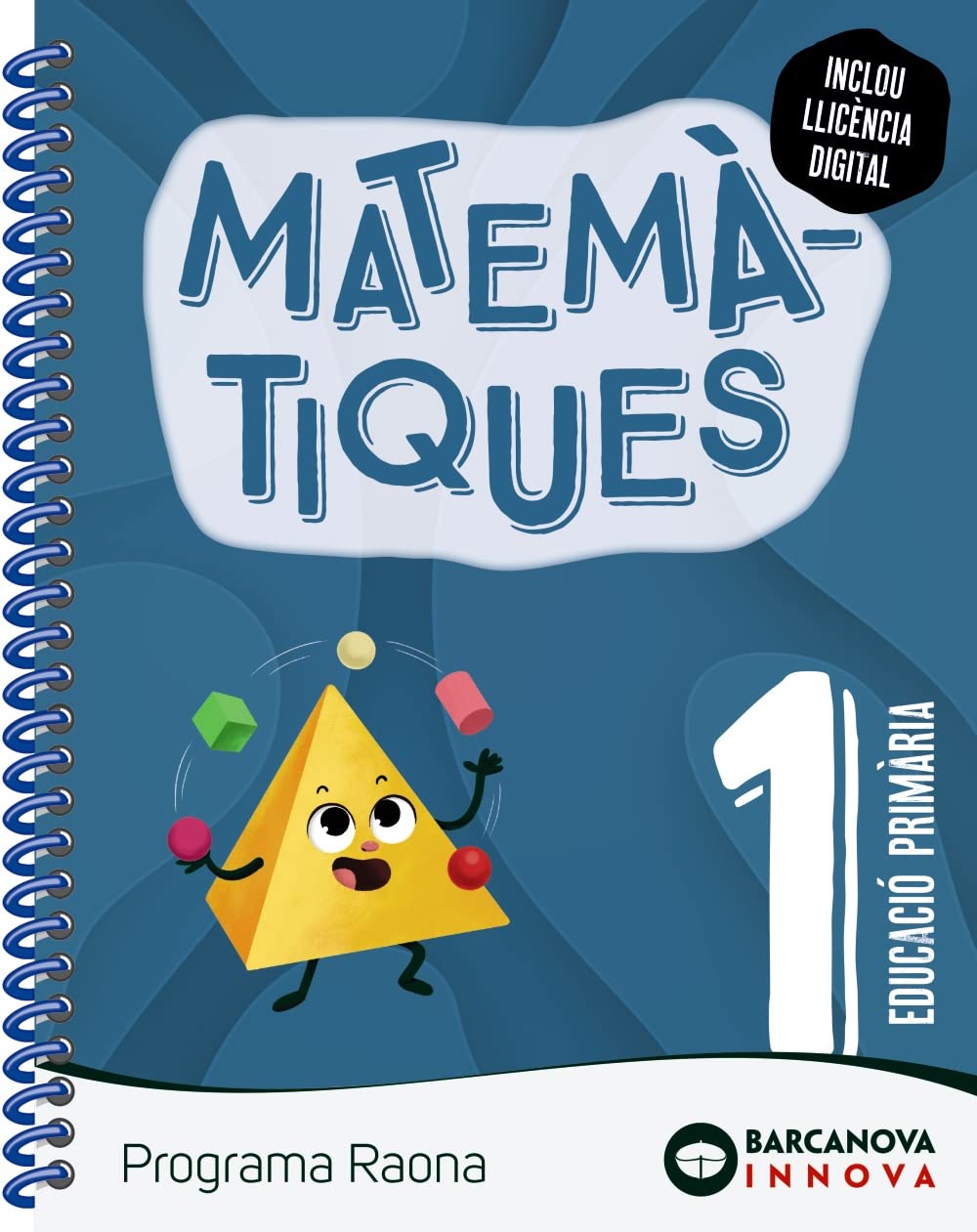 Raona 1. Matemàtiques (lletra lligada) book