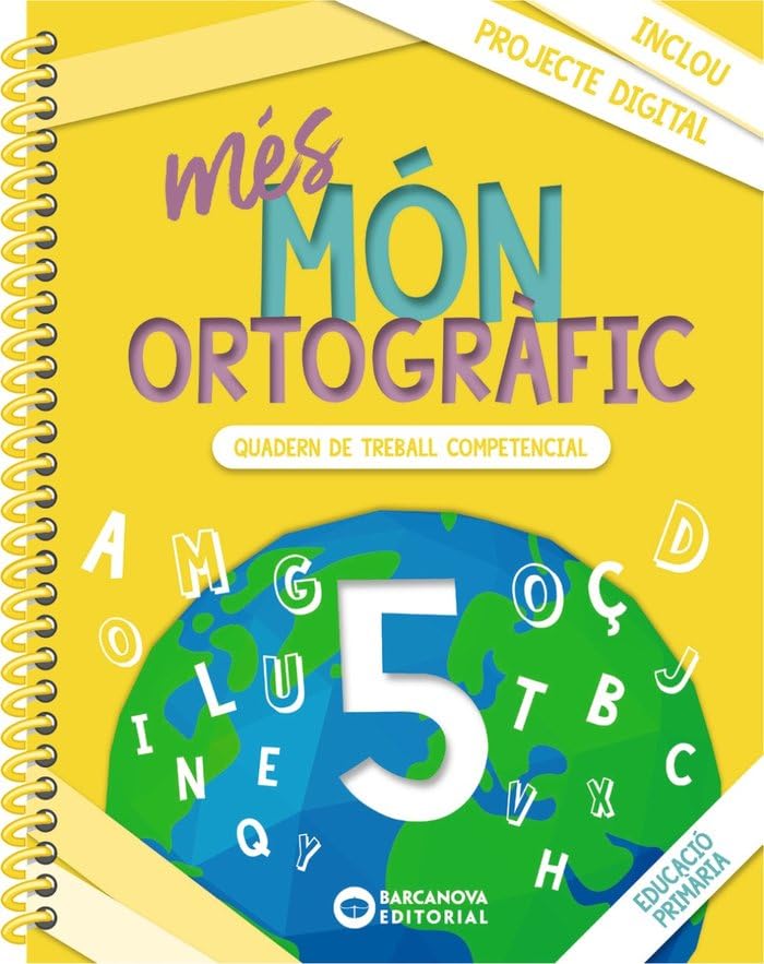 més Món ortogràfic 5: Quadern de treball de Competències bàsiques (Quaderns) Foreign Languages ​​& Dictionaries