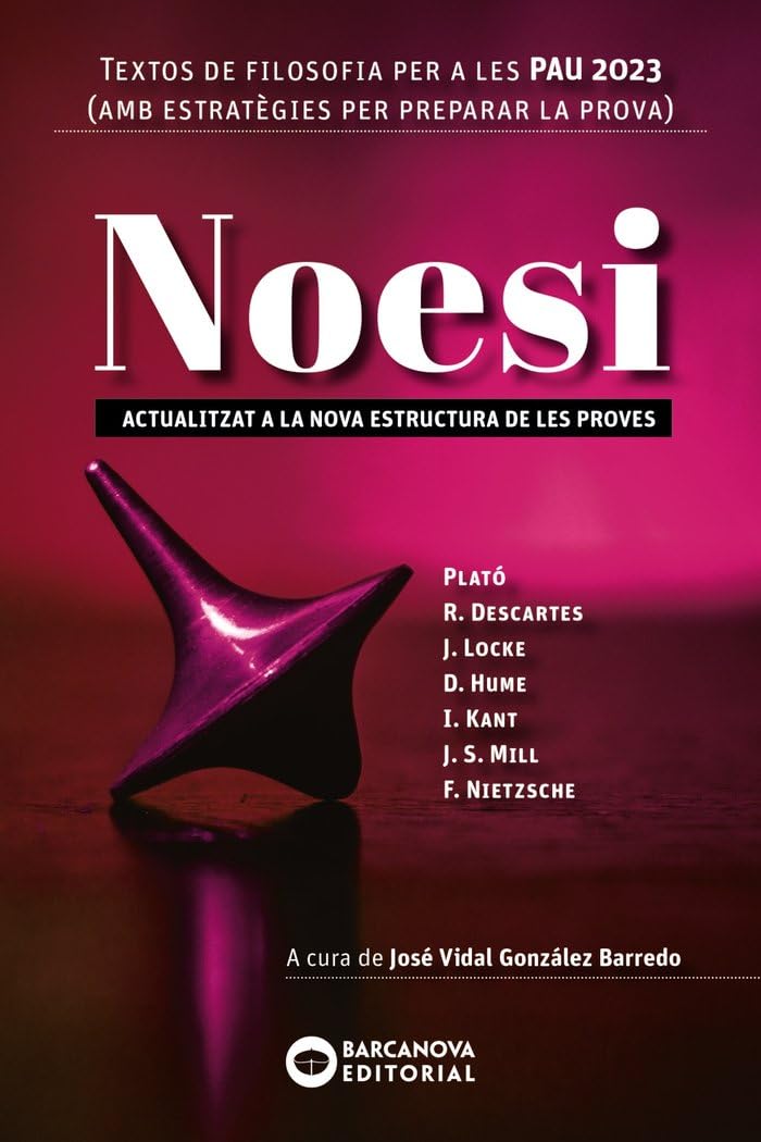 Noesi. Textos de filosofia per a les PAU 2023: Novetat Learning & Reference