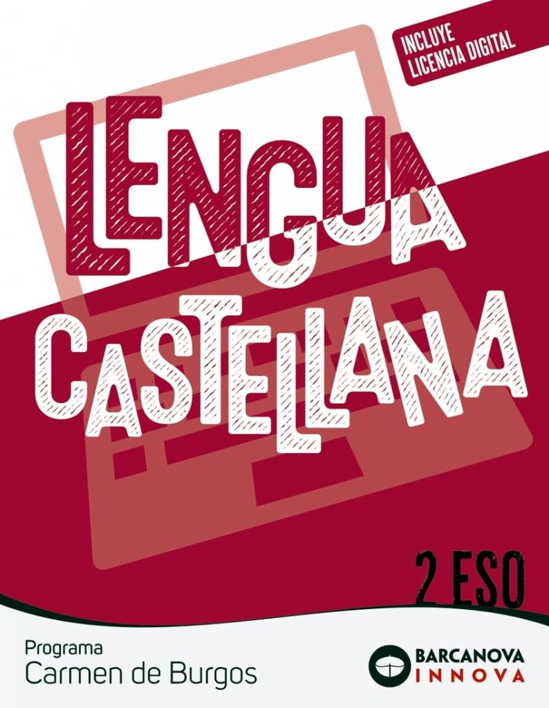 Carmen de Burgos 2 ESO. Lengua castellana: Novetat book