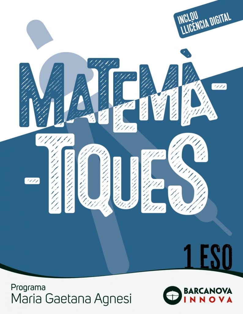 Maria Gaetana Agnesi 1 ESO. Matemàtiques (Innova 2) Learning & Reference