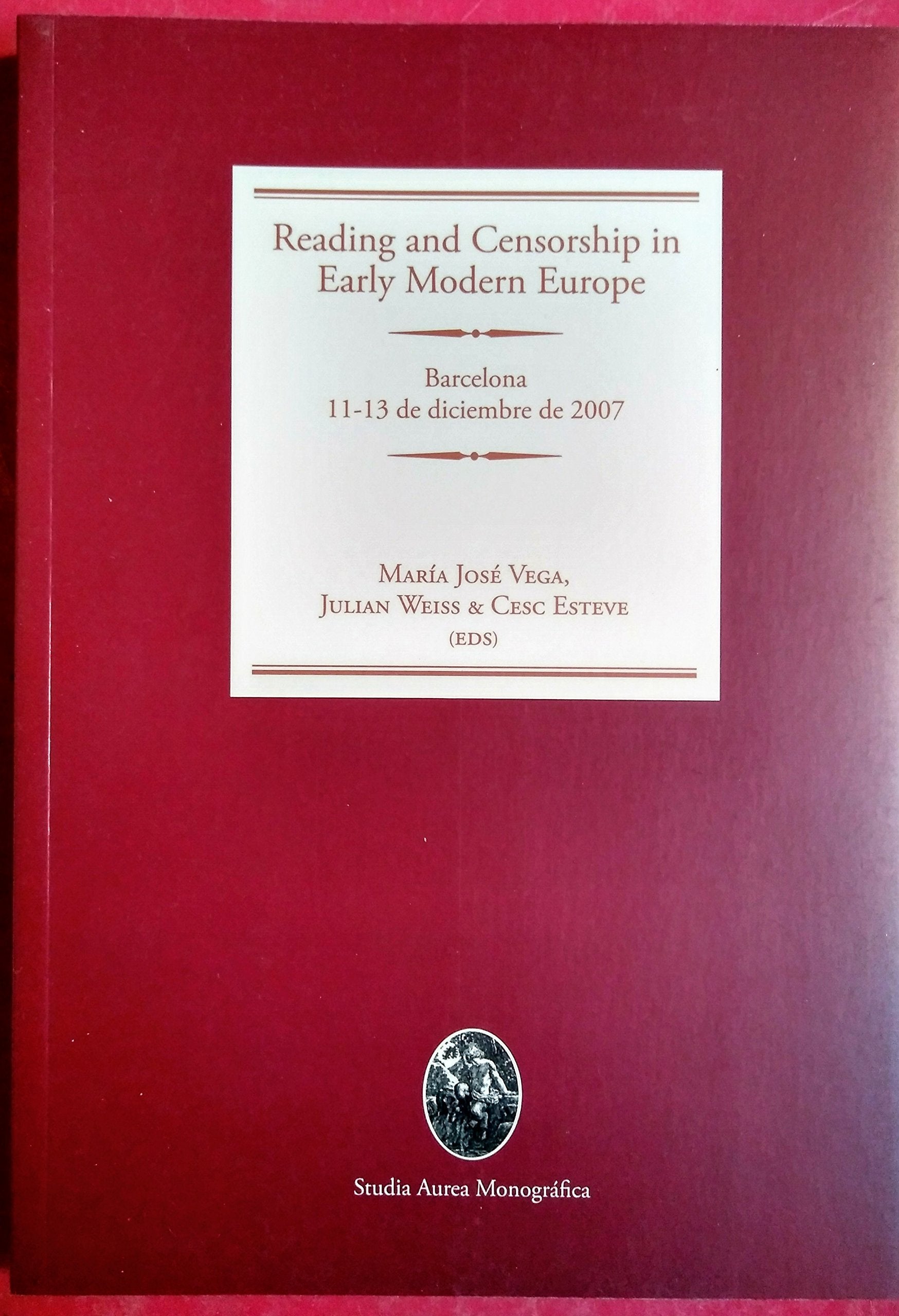 Workshop Reading and Censorship in Early Modern Europe: I Wo Philosophy