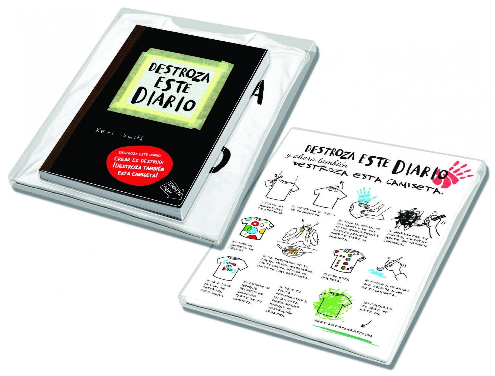 Pack Destroza este diario+camiseta (Libros Singulares) Social Sciences